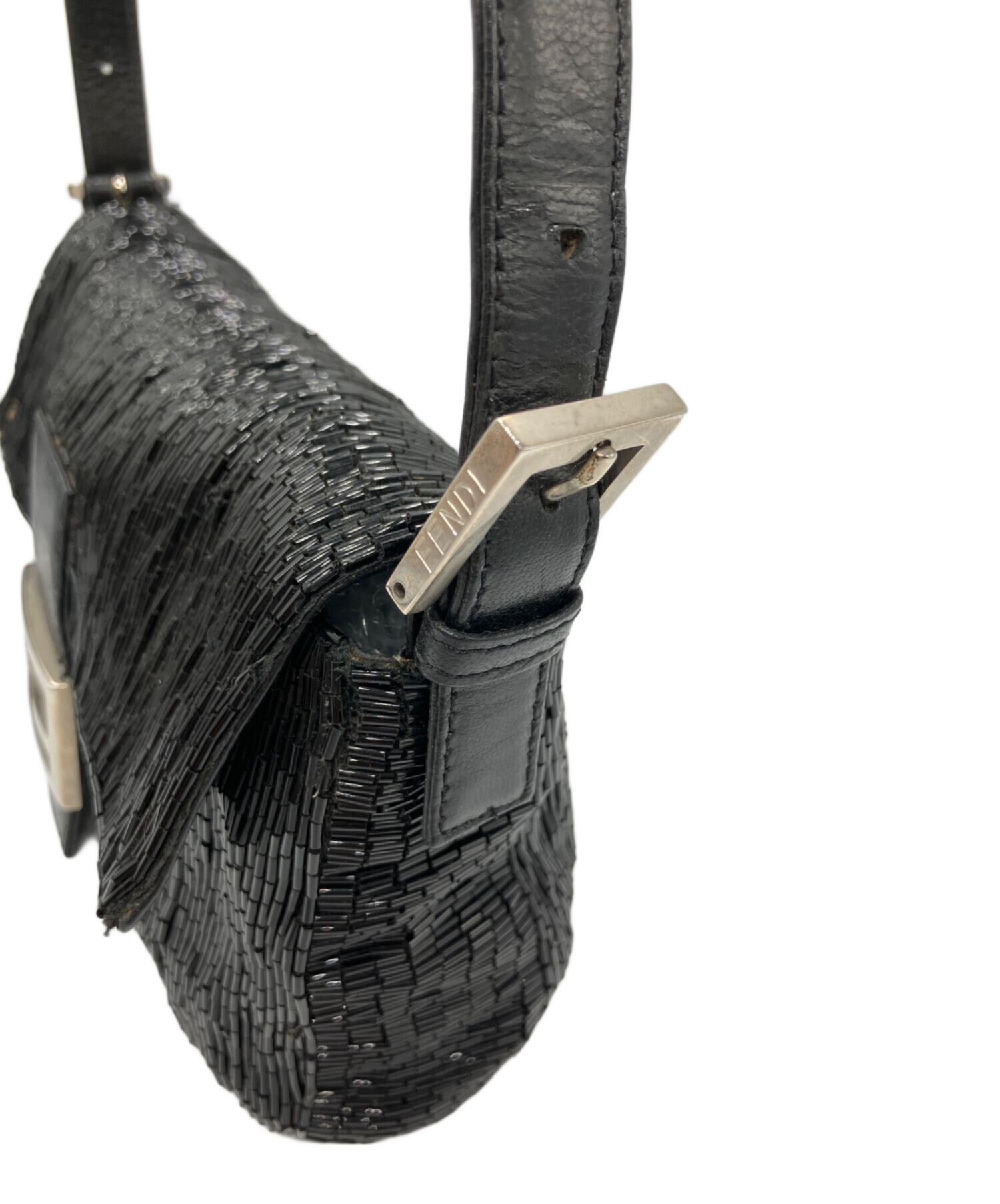 中古・古着通販】FENDI (フェンディ) ショルダーバッグ ブラック