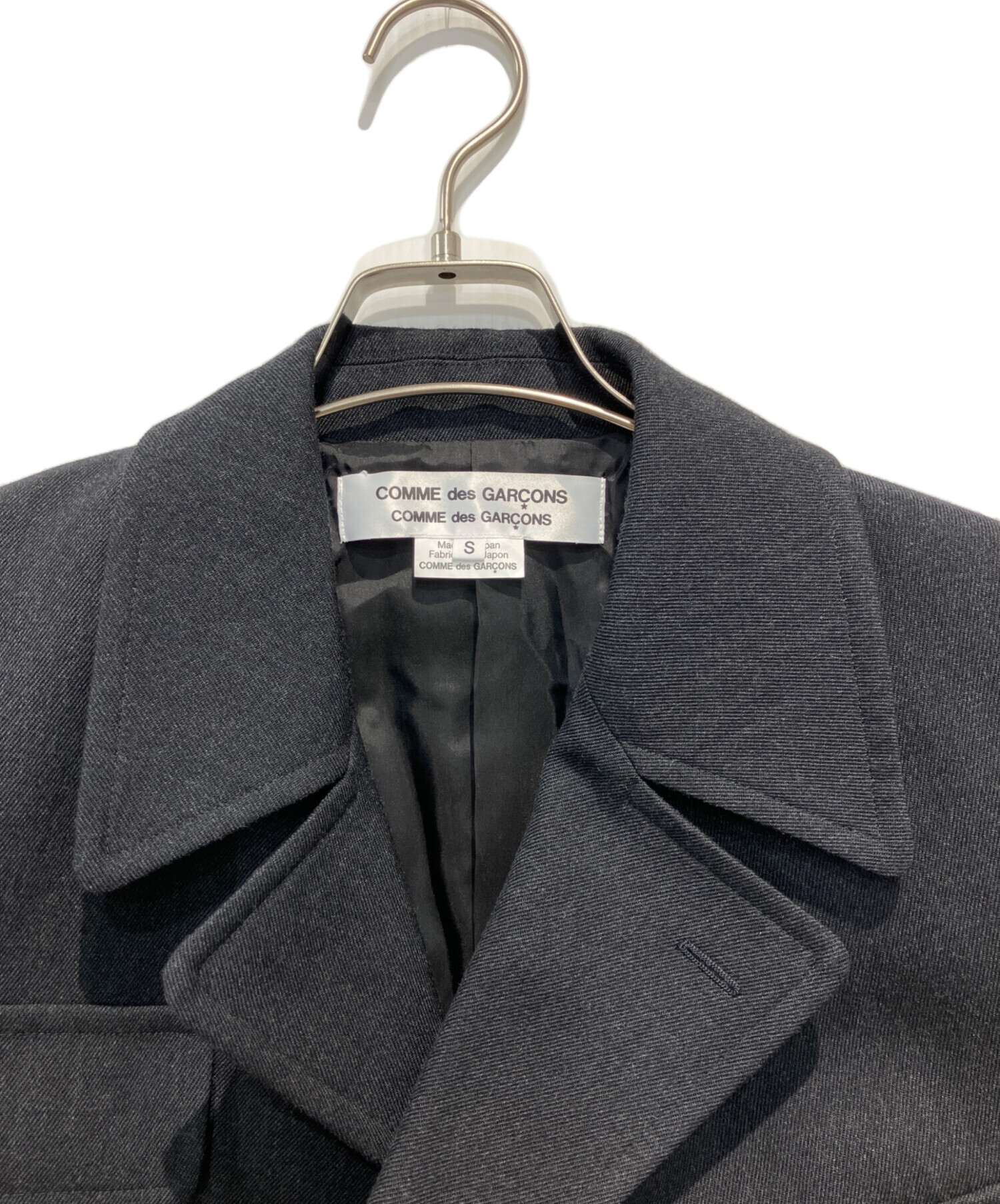 【COMME des GARCONS】コムデギャルソン アシメントリージャケット 中古・古着通販】COMME des GARCONS COMME des GARCONS