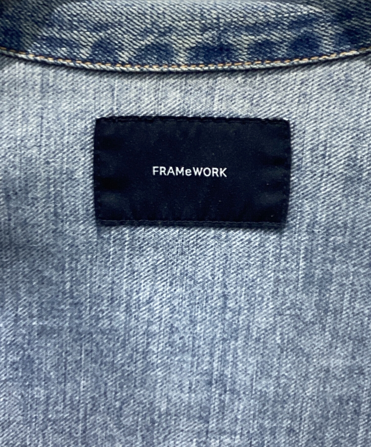 中古・古着通販】FRAMeWORK (フレームワーク) エクストララージデニム