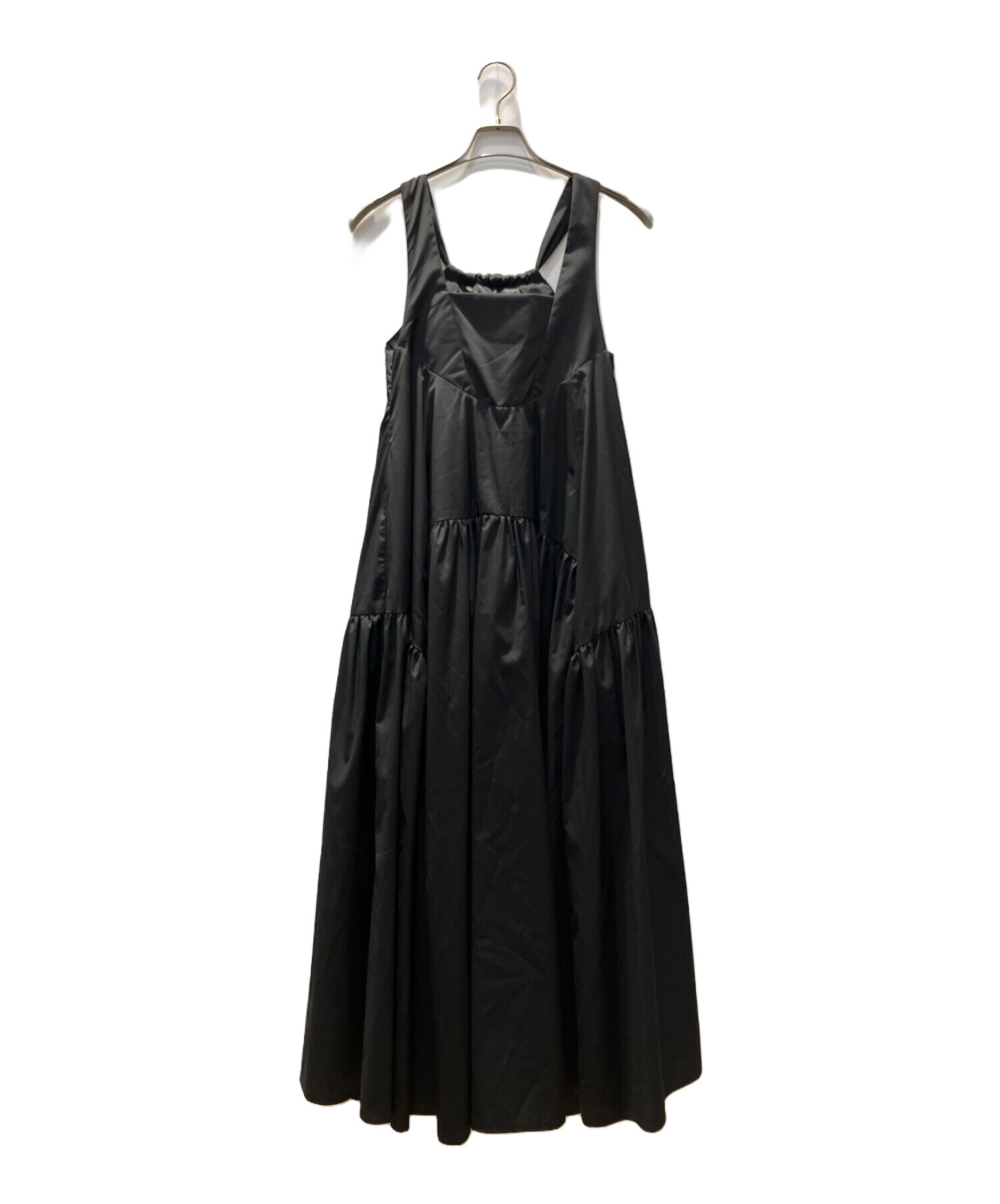 中古・古着通販】venica (ヴェニカ) Volume tiered dress ブラック 