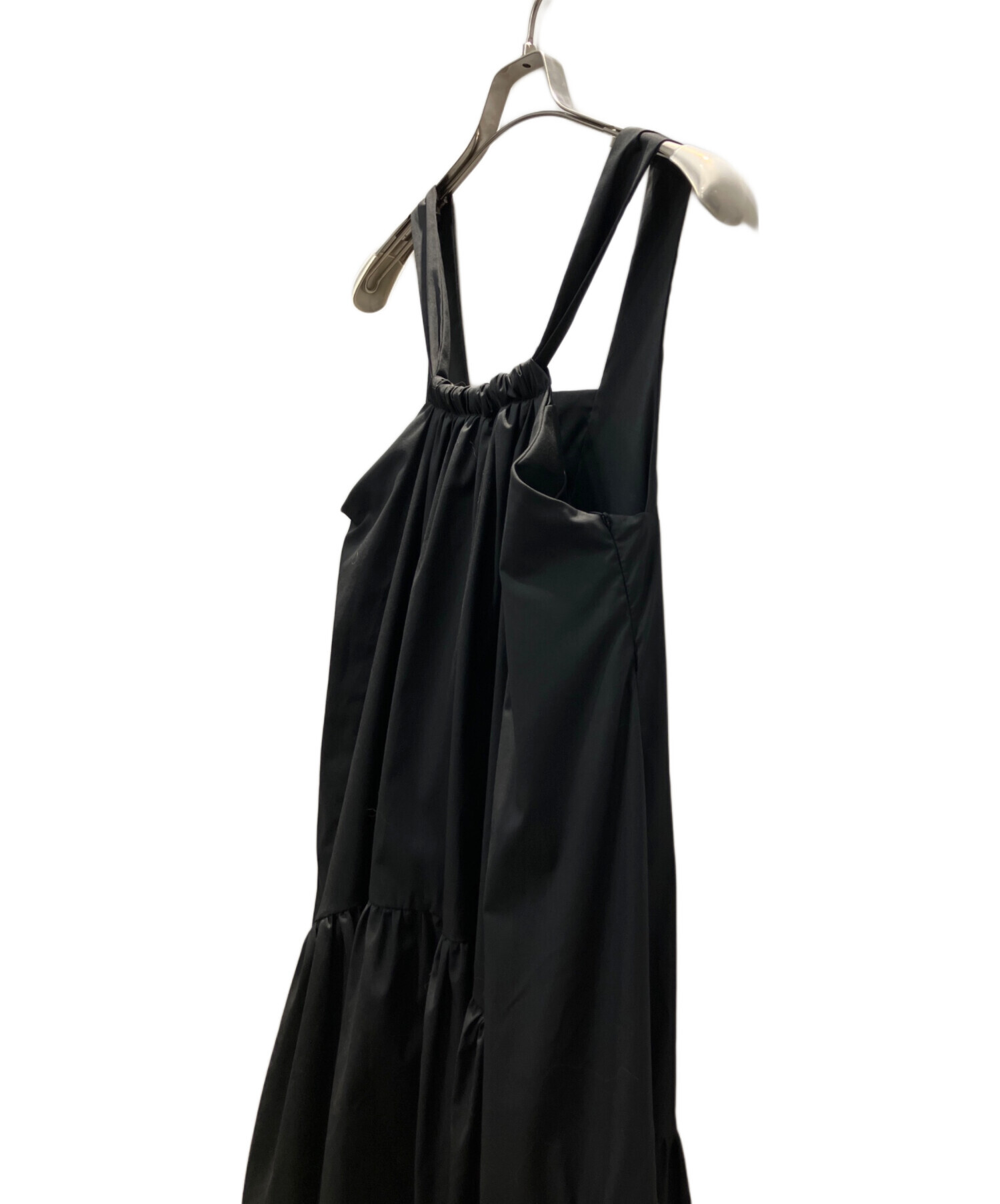 中古・古着通販】venica (ヴェニカ) Volume tiered dress ブラック 