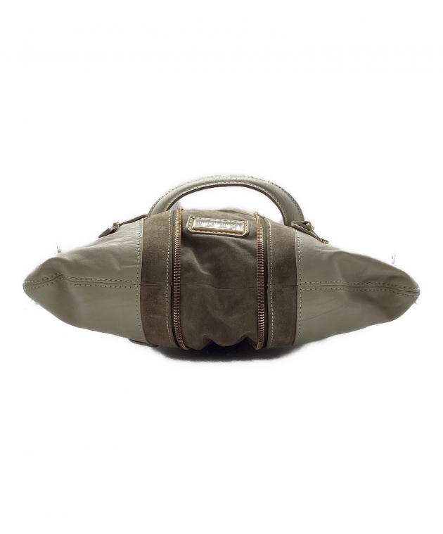 中古・古着通販】JIMMY CHOO (ジミーチュウ) MONA SUEDE LEATHER TOTE