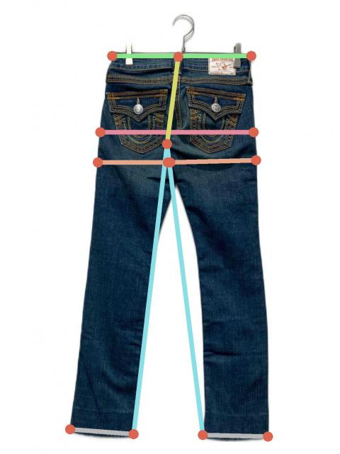 中古・古着通販】TRUE RELIGION (トゥルー レリジョン) デニムパンツ
