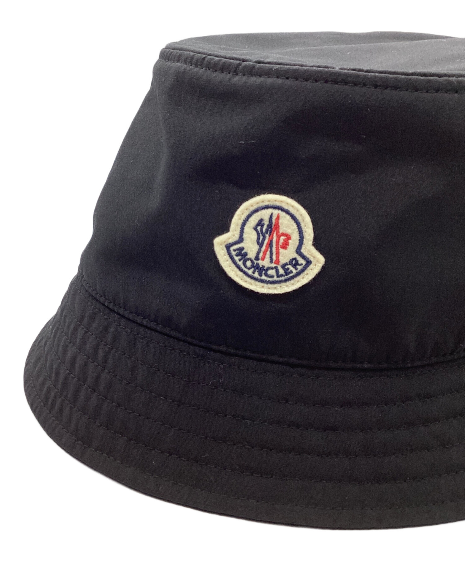 モンクレールバケットハット 中古・古着通販】MONCLER (モンクレール) バケットハット ブラック