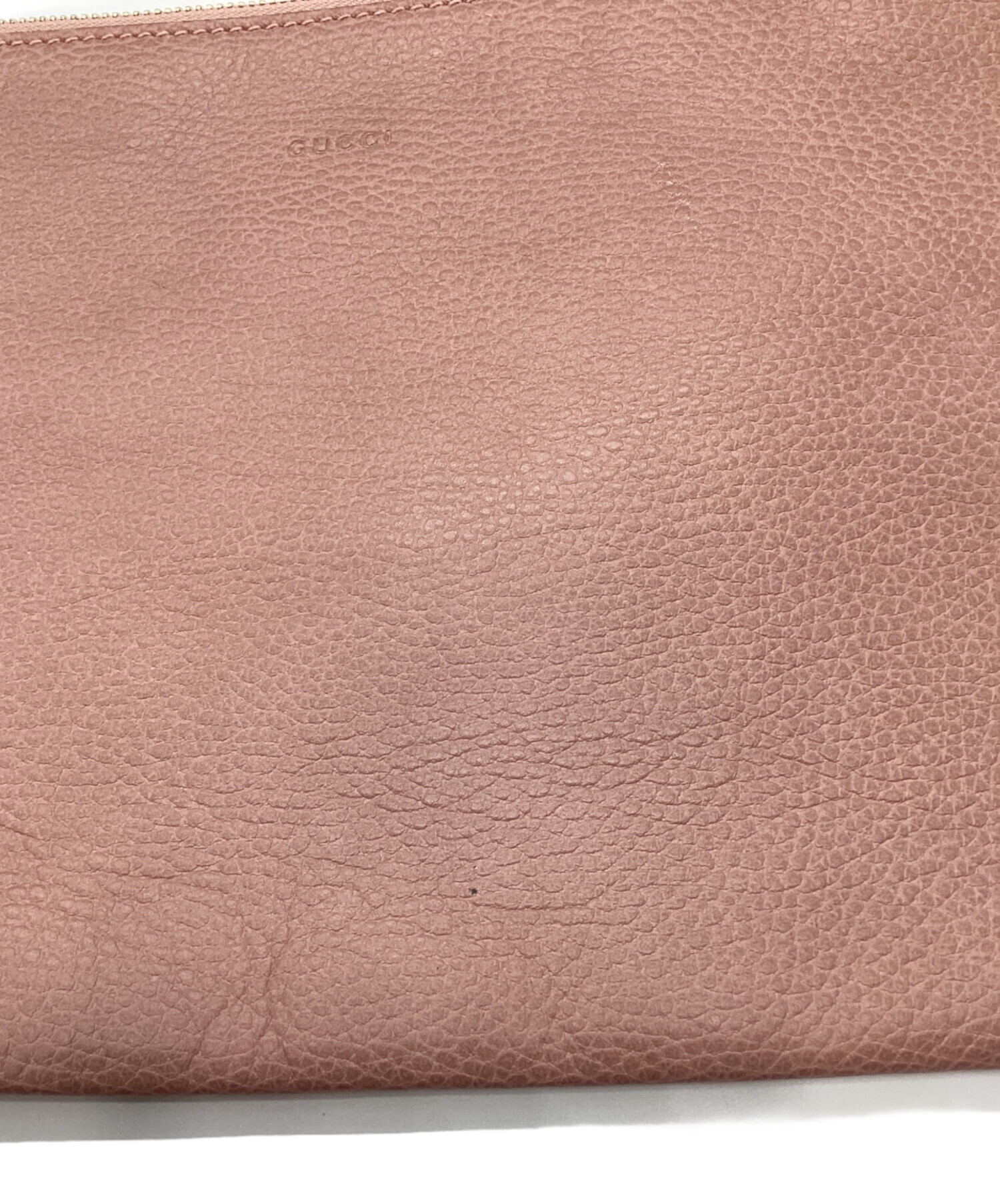 美品✨️GUCCIグッチ クラッチバッグ ポーチ レザー タッセル ピンク 中古・古着通販】GUCCI (グッチ) バンブータッセルクラッチバッグ