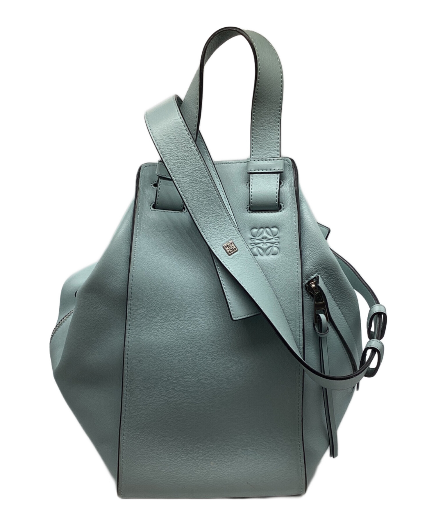 中古・古着通販】LOEWE (ロエベ) ハンモックバッグ ミディアム スカイ