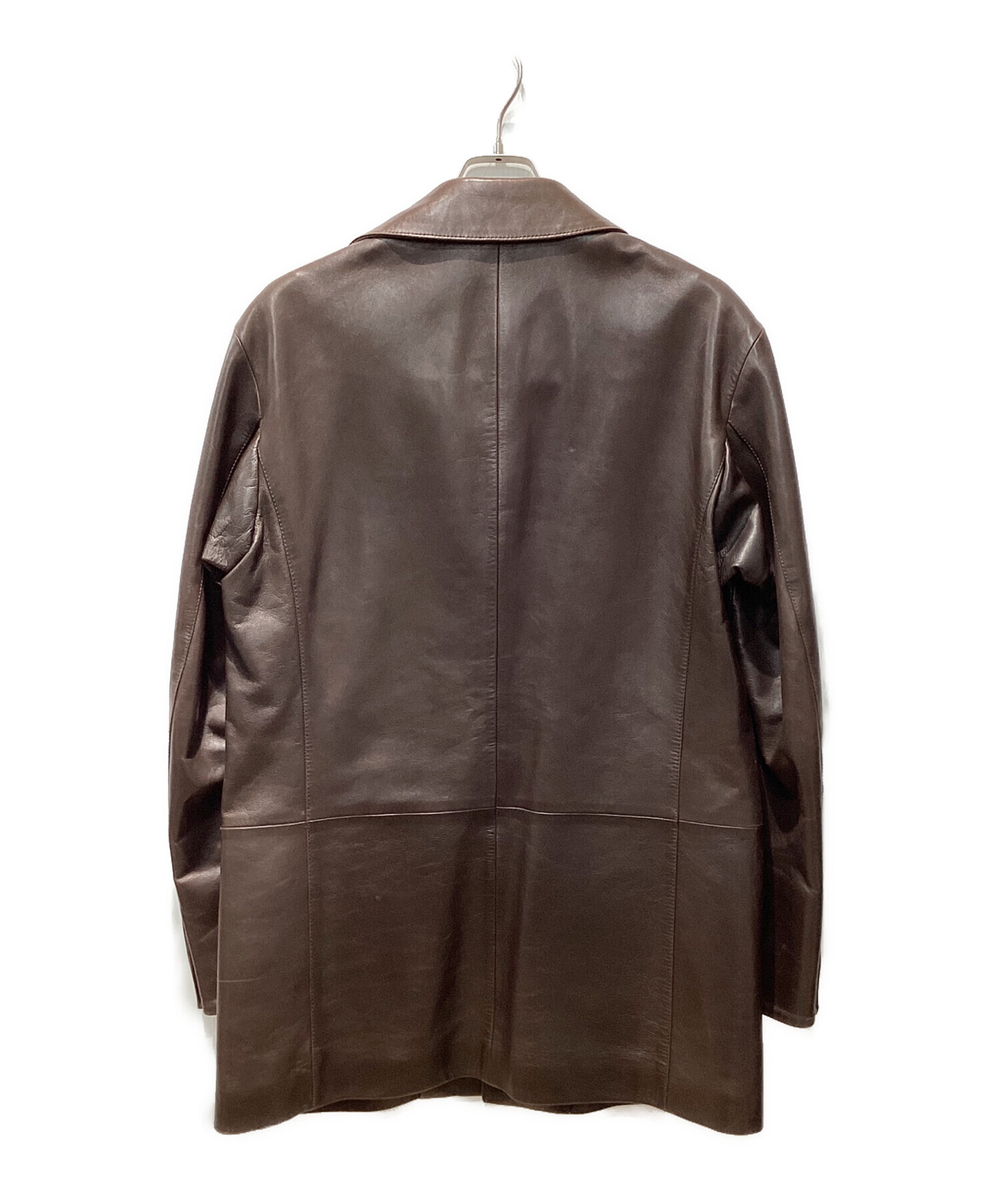 hugo boss レザーカーコート カーフスキン 中古・古着通販】BOSS HUGO BOSS (ボス ヒューゴボス) カーフスキン