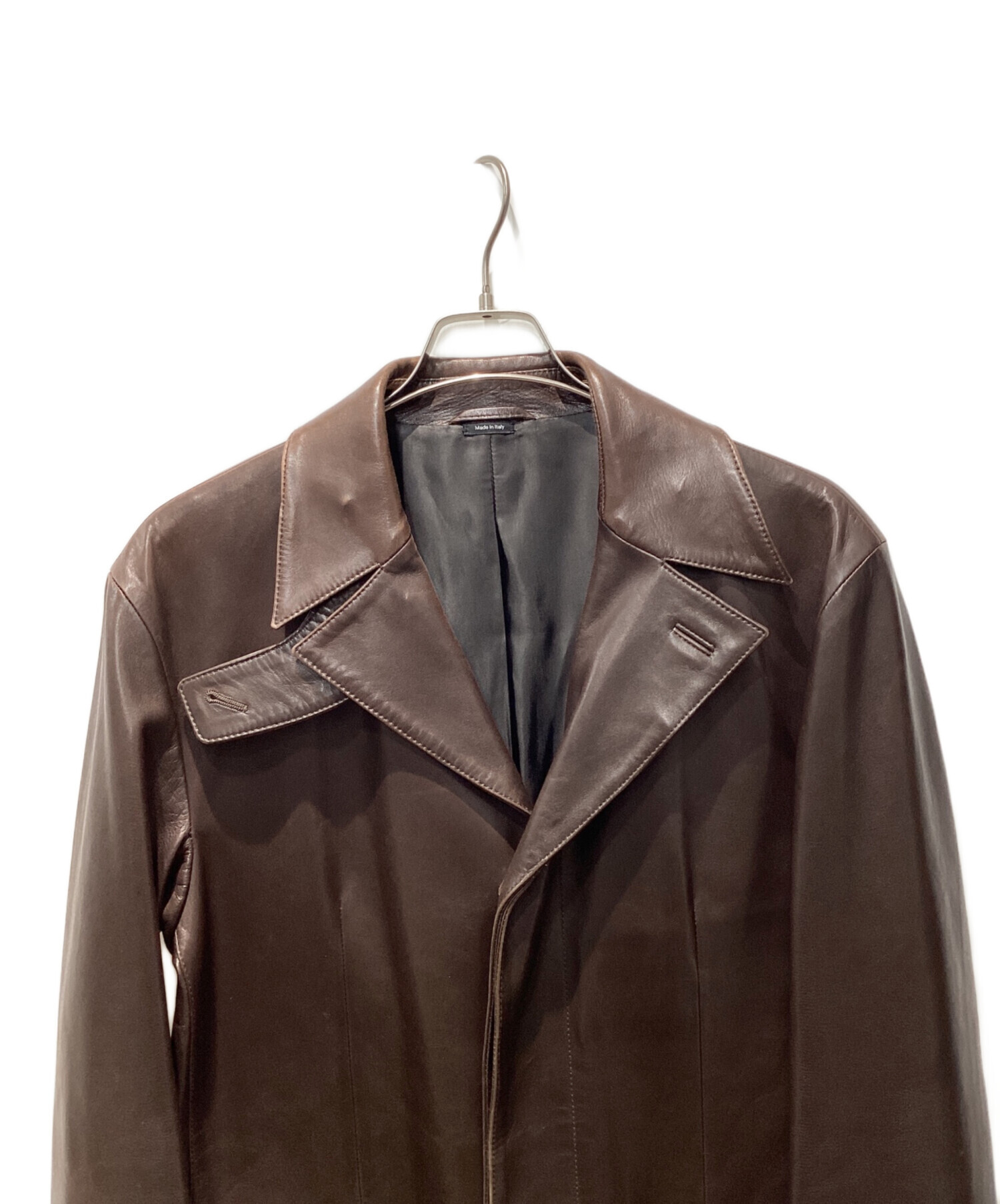 中古・古着通販】BOSS HUGO BOSS (ボス ヒューゴボス) カーフスキン