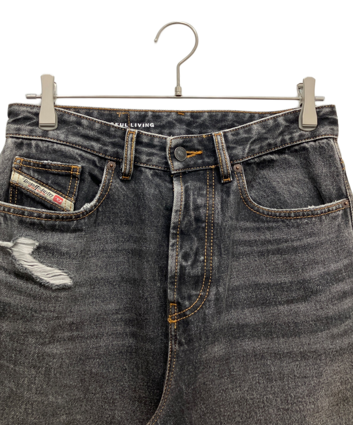 中古・古着通販】DIESEL (ディーゼル) D-RISEデニムパンツ グレー