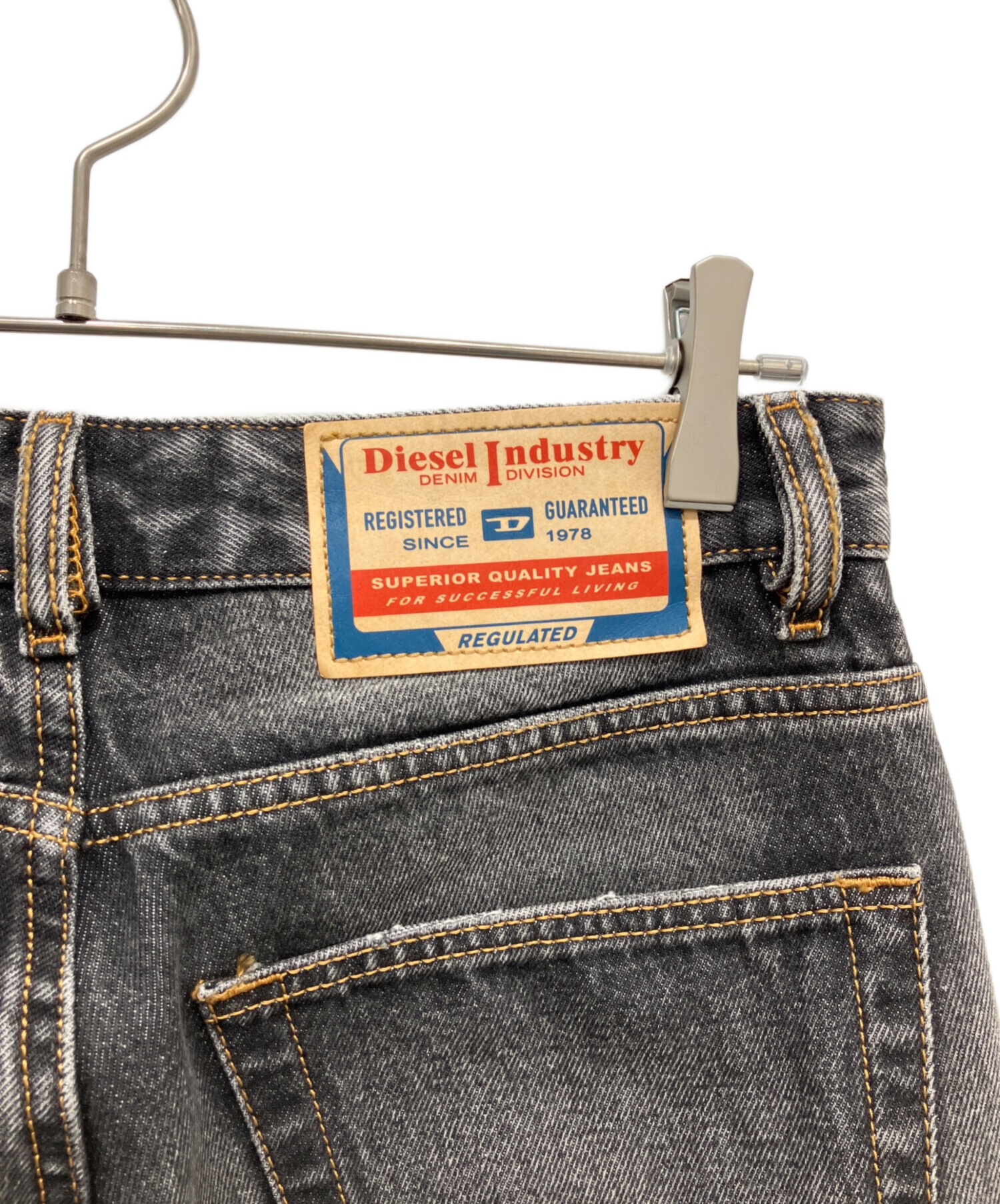 中古・古着通販】DIESEL (ディーゼル) D-RISEデニムパンツ グレー