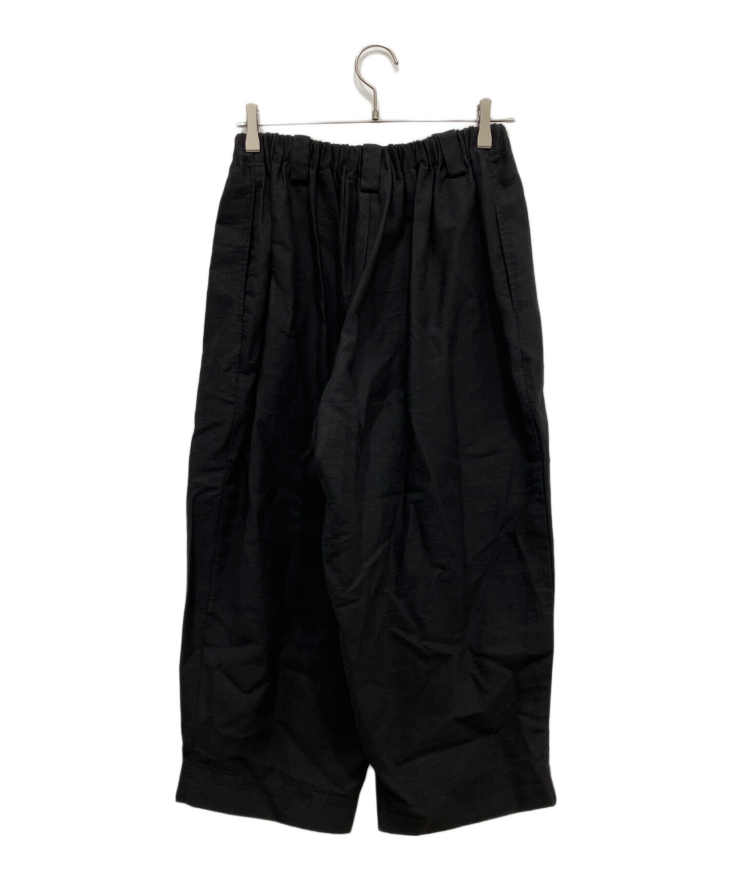 中古・古着通販】MOYURU (モユル) サルエルバルーンパンツ ブラック