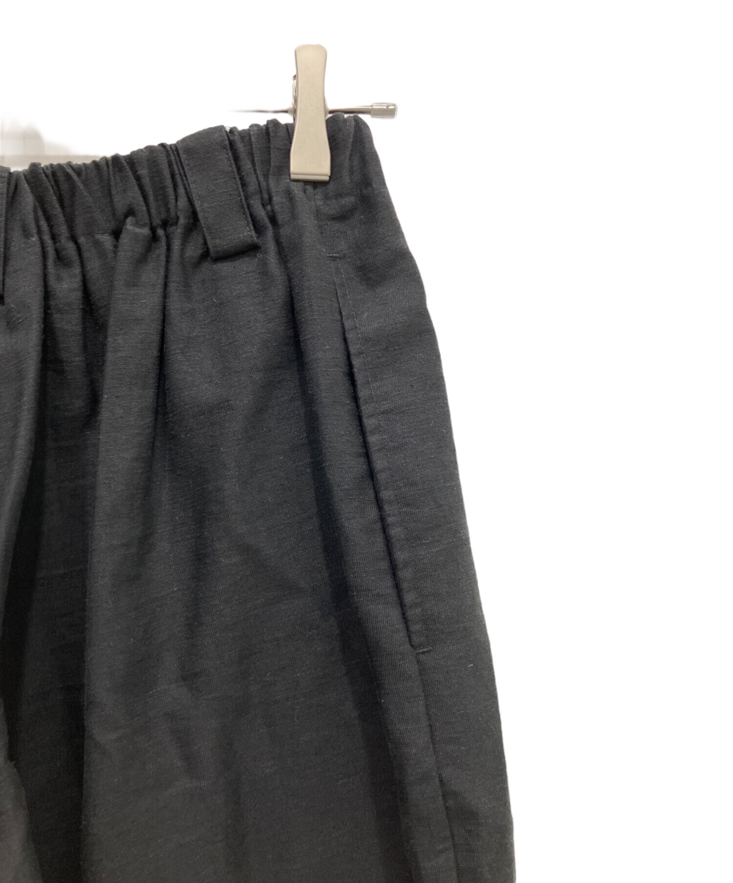 中古・古着通販】MOYURU (モユル) サルエルバルーンパンツ ブラック