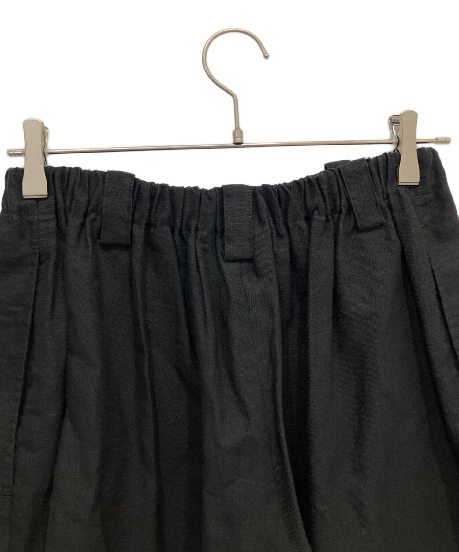 中古・古着通販】MOYURU (モユル) サルエルバルーンパンツ ブラック