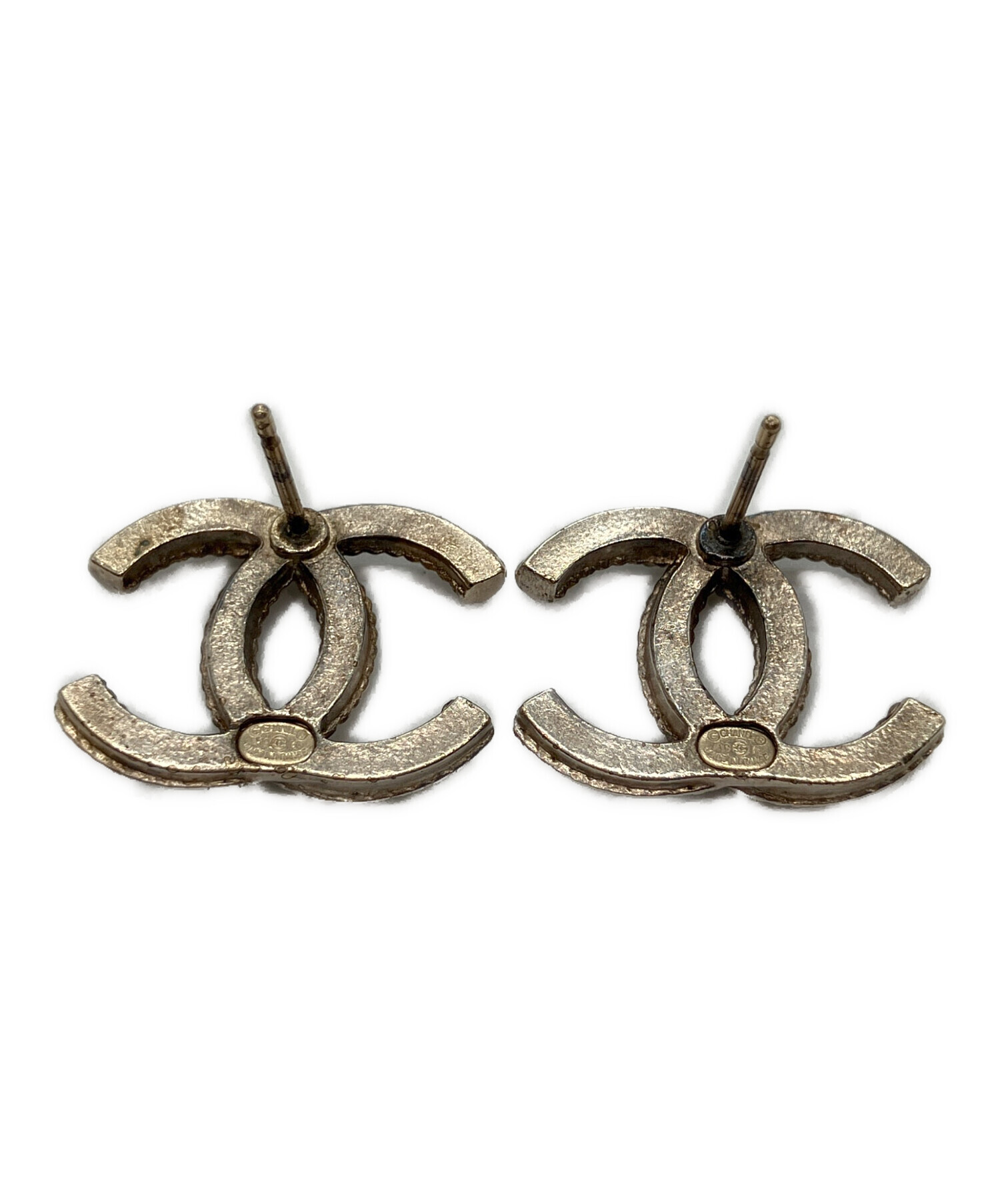 中古・古着通販】CHANEL (シャネル) ココマークスタッドピアス