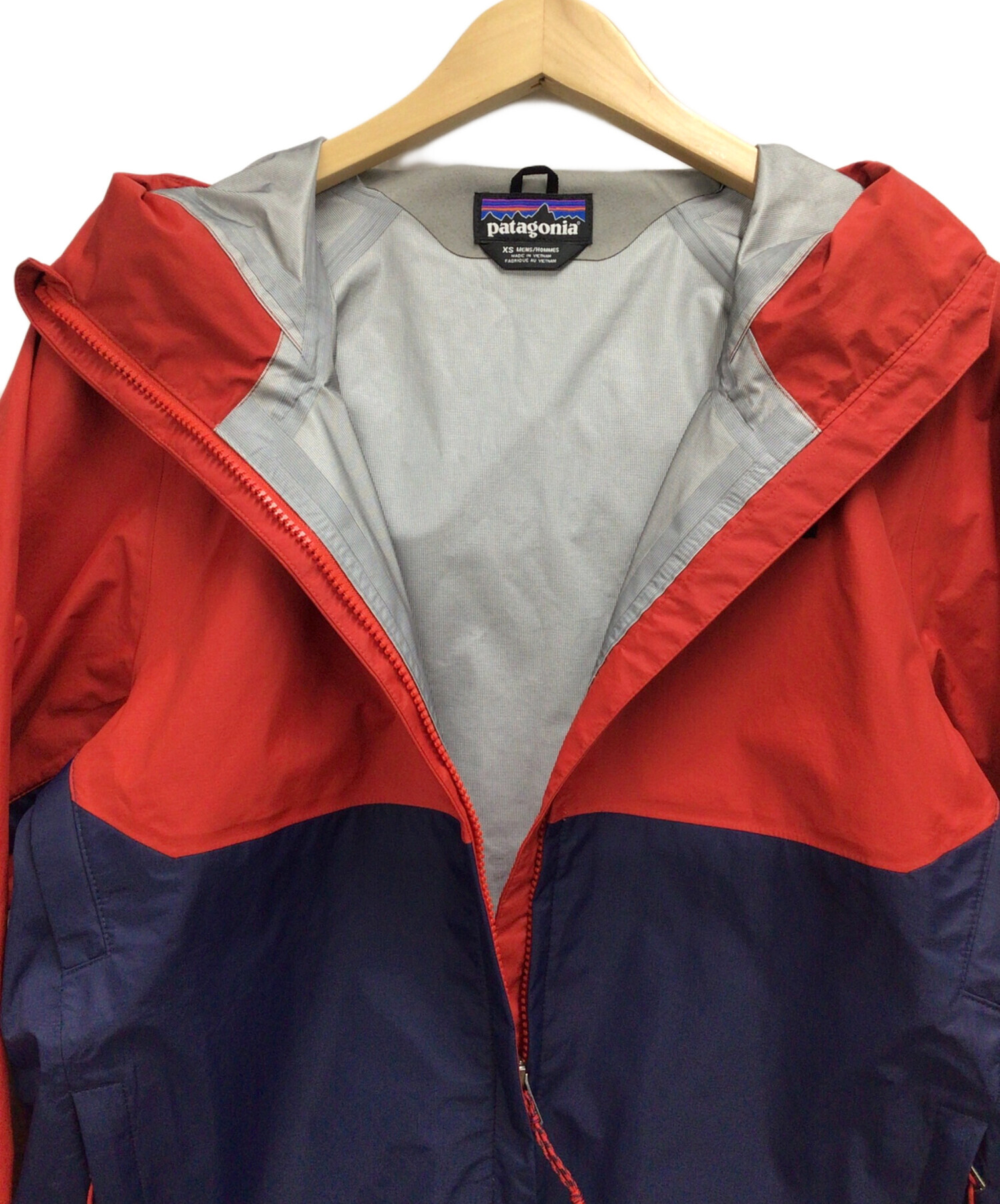 特価Patagonia トレントシェルジャケット　メンズxs レッド 中古・古着通販】Patagonia (パタゴニア) トレントシェル3Lジャケット