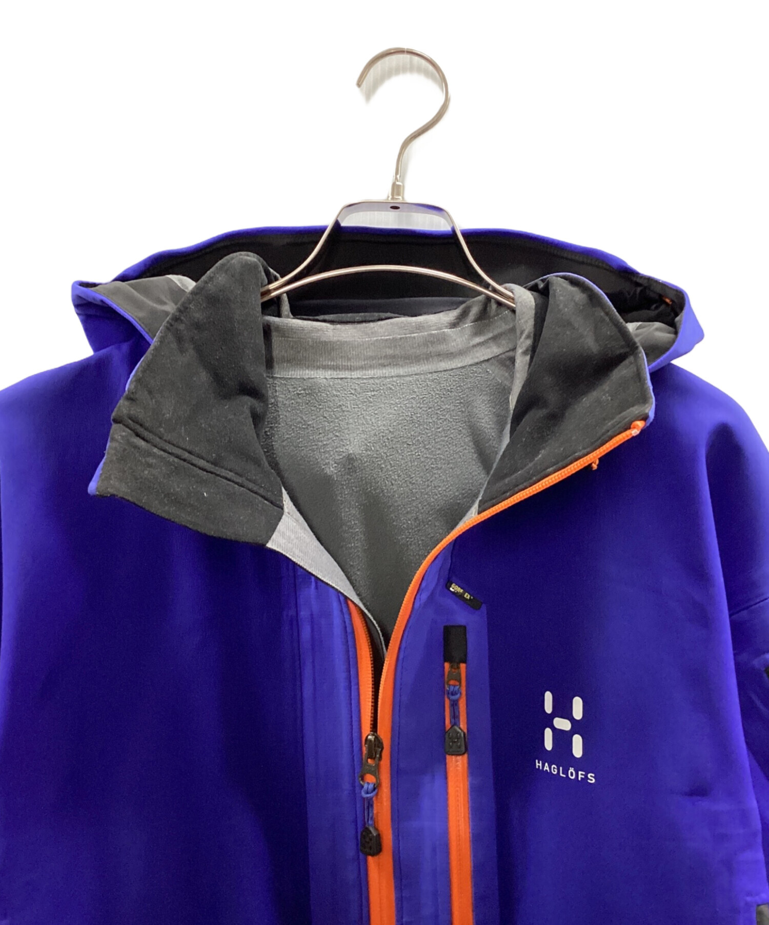 【美品】HAGLOFS ホグロフス マウンテンパーカー ターコイズブルー S 中古・古着通販】HAGLOFS (ホグロフス) マウンテンパーカ ブルー