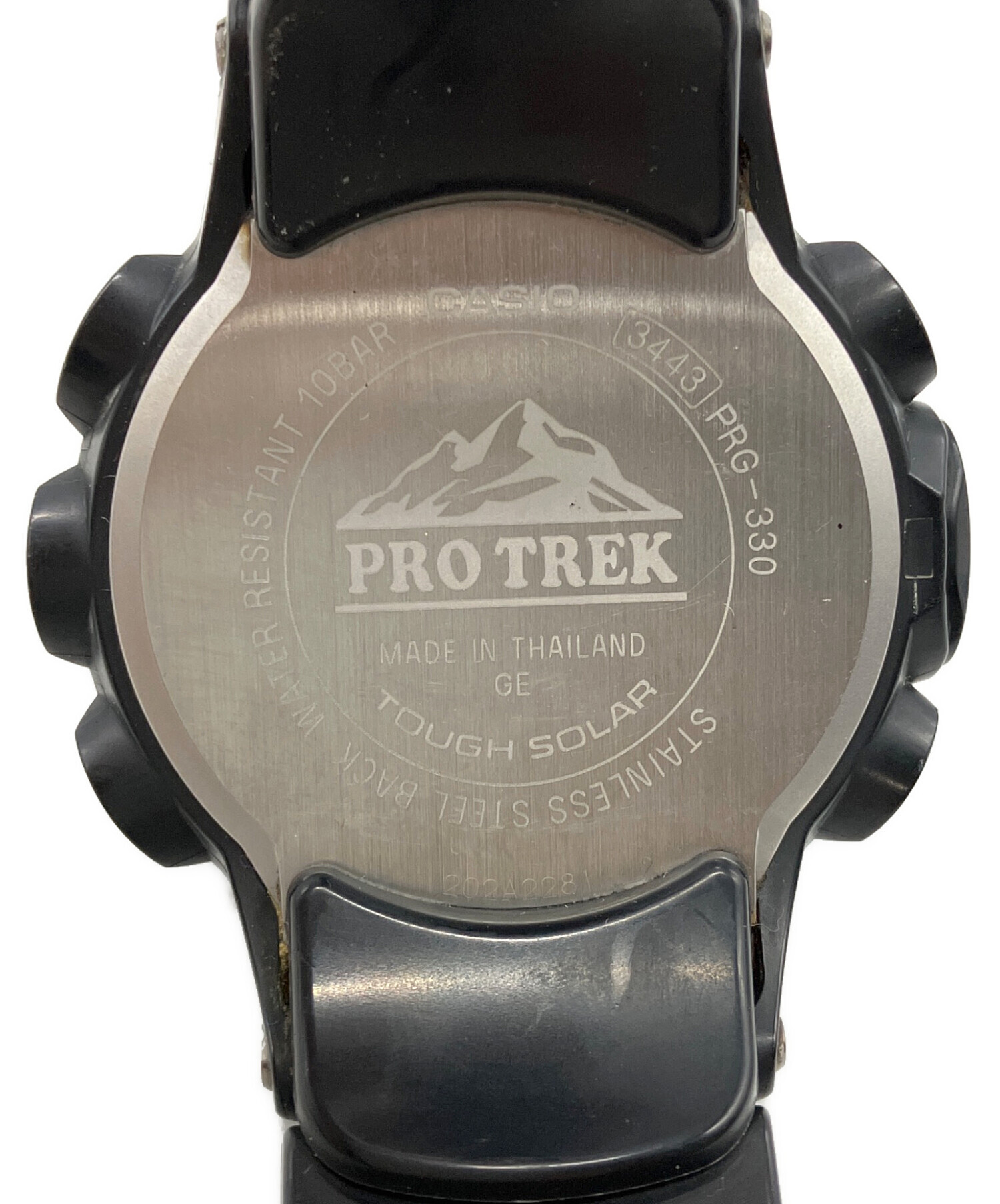 CASIO PROTREKセット販売【訳あり中古稼働品】 中古・古着通販】CASIO (カシオ) PRO TREK サイズ:56 × 47.1 × 12.7 mm