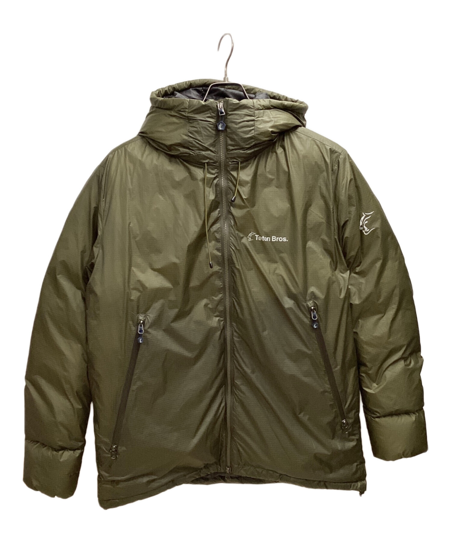 Teton Bros. ティートンブロス ハイブリッドダウンフーディー ティートンブロス ハイブリッドダウンフーディー 1000FP撥水ダウン＆高性能の中綿で弱点を克服。薄く・軽く・暖かな