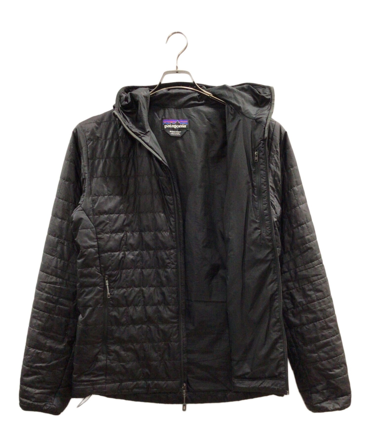 中古・古着通販】Patagonia (パタゴニア) ナノパフフーディ ブラック