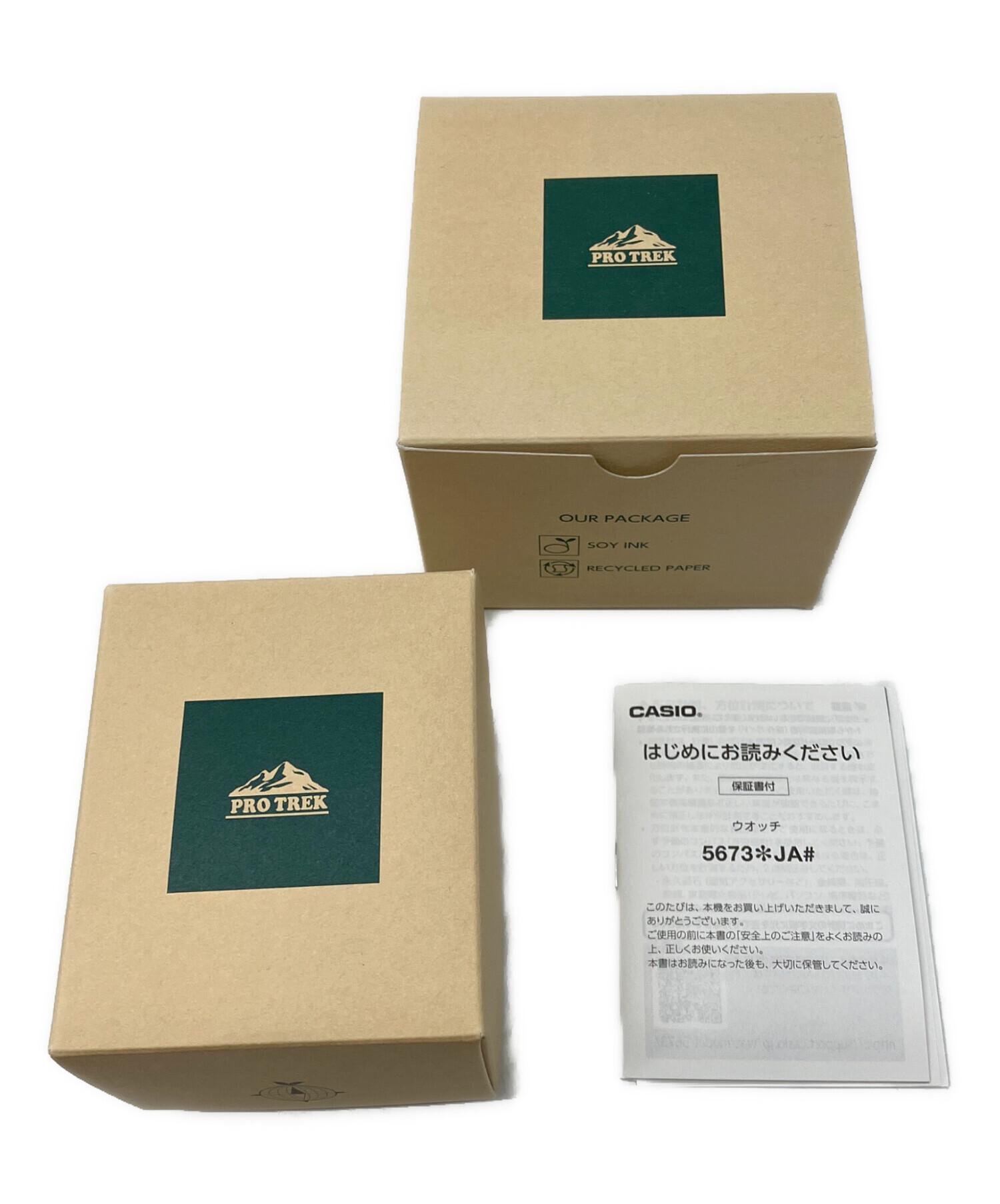 中古・古着通販】CASIO (カシオ) PRO TREK オリーブ｜ブランド・古着