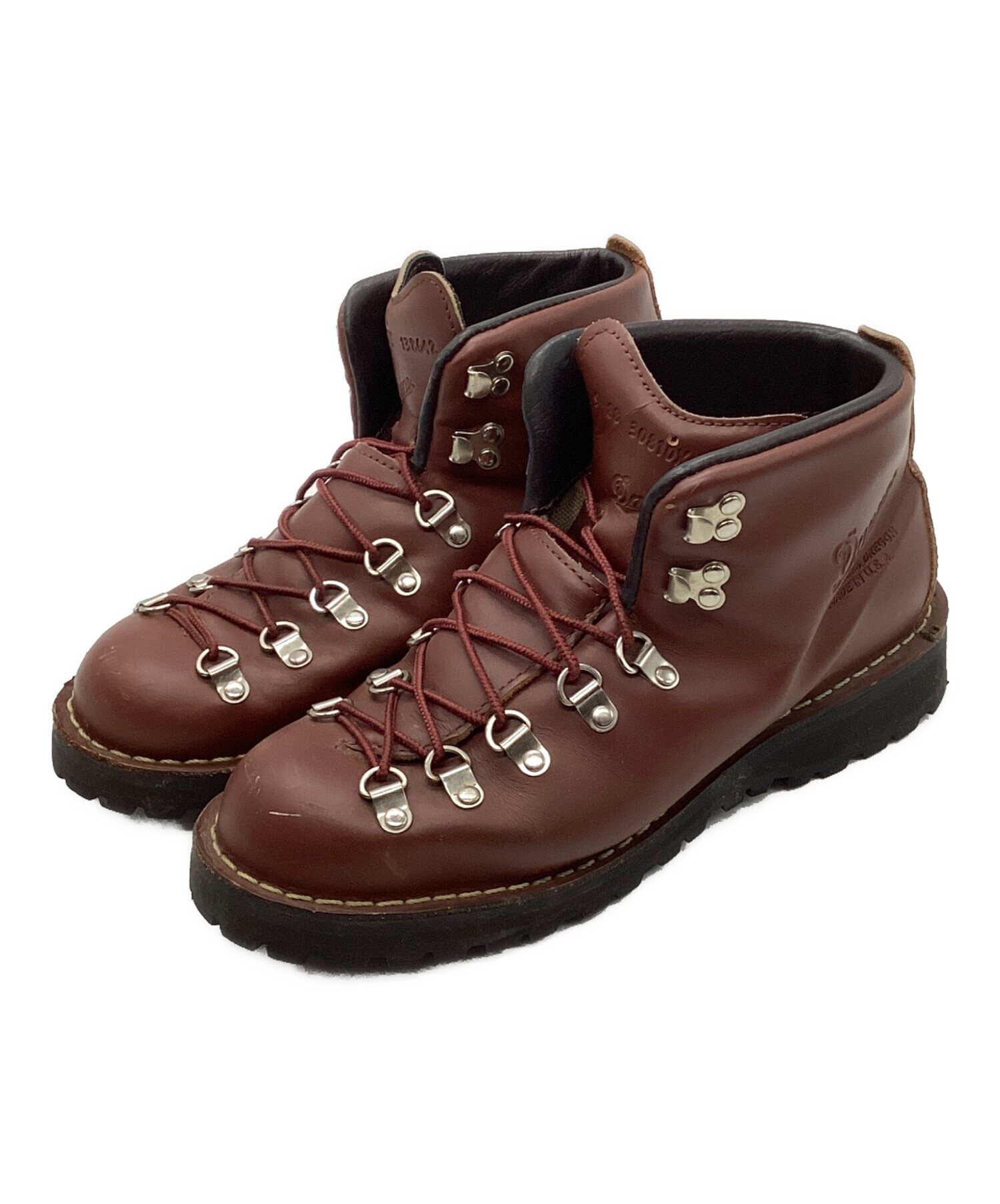 美品ダナー　革靴　ブラウン　US8 中古・古着通販】Danner (ダナー) マウンテンライトブーツ ブラウン