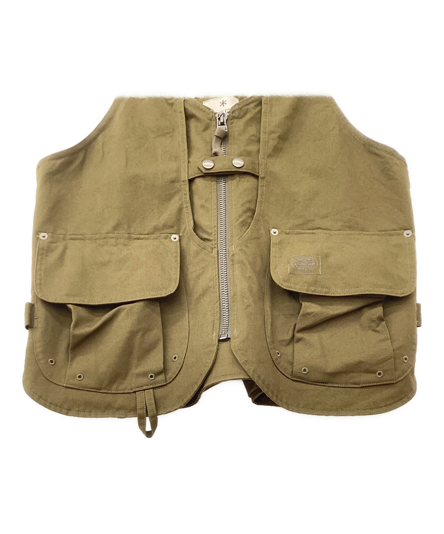 【高級・未使用品】スノーピーク 22年モデルTAKIBI Vestオリーブ 高級・未使用品】スノーピーク 22年モデルTAKIBI Vestオリーブ