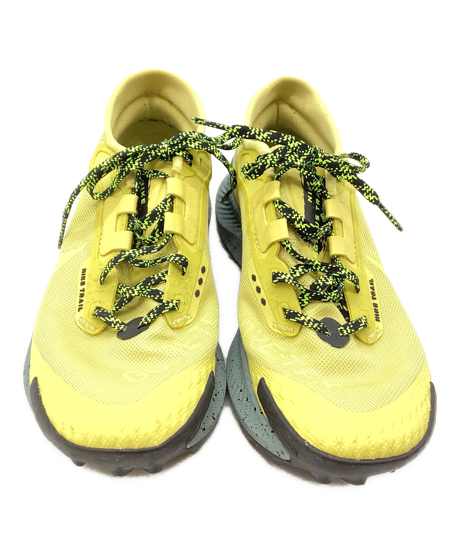 【新品】Nike Trail Running スニーカー 24.5cmイエロー 中古・古着通販】NIKE (ナイキ) ランニングシューズ イエロー サイズ