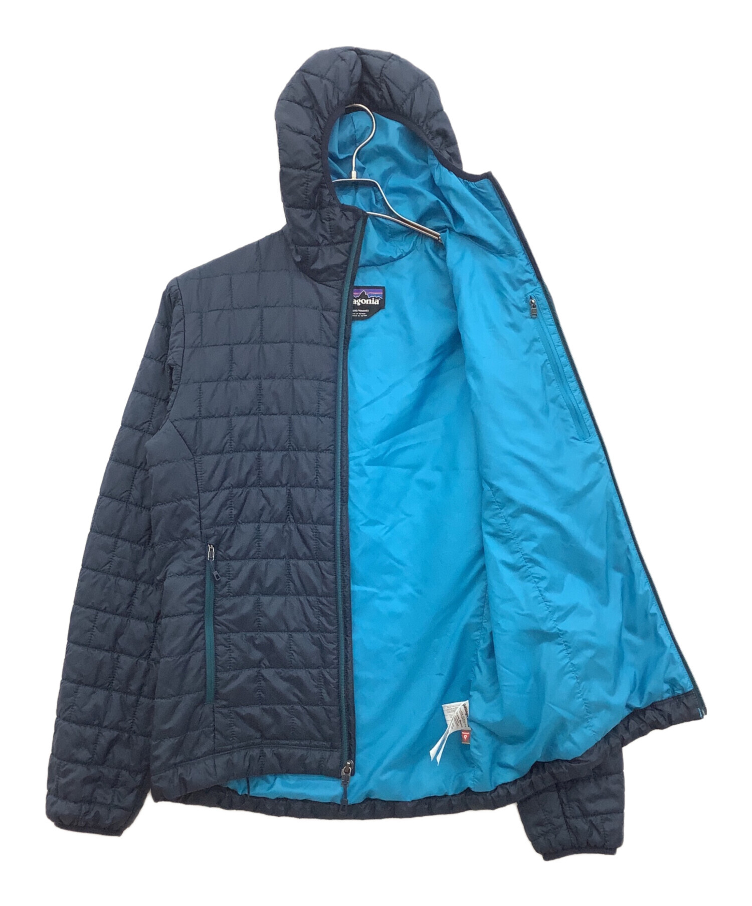 中古・古着通販】Patagonia (パタゴニア) ナノパフフーディ ネイビー