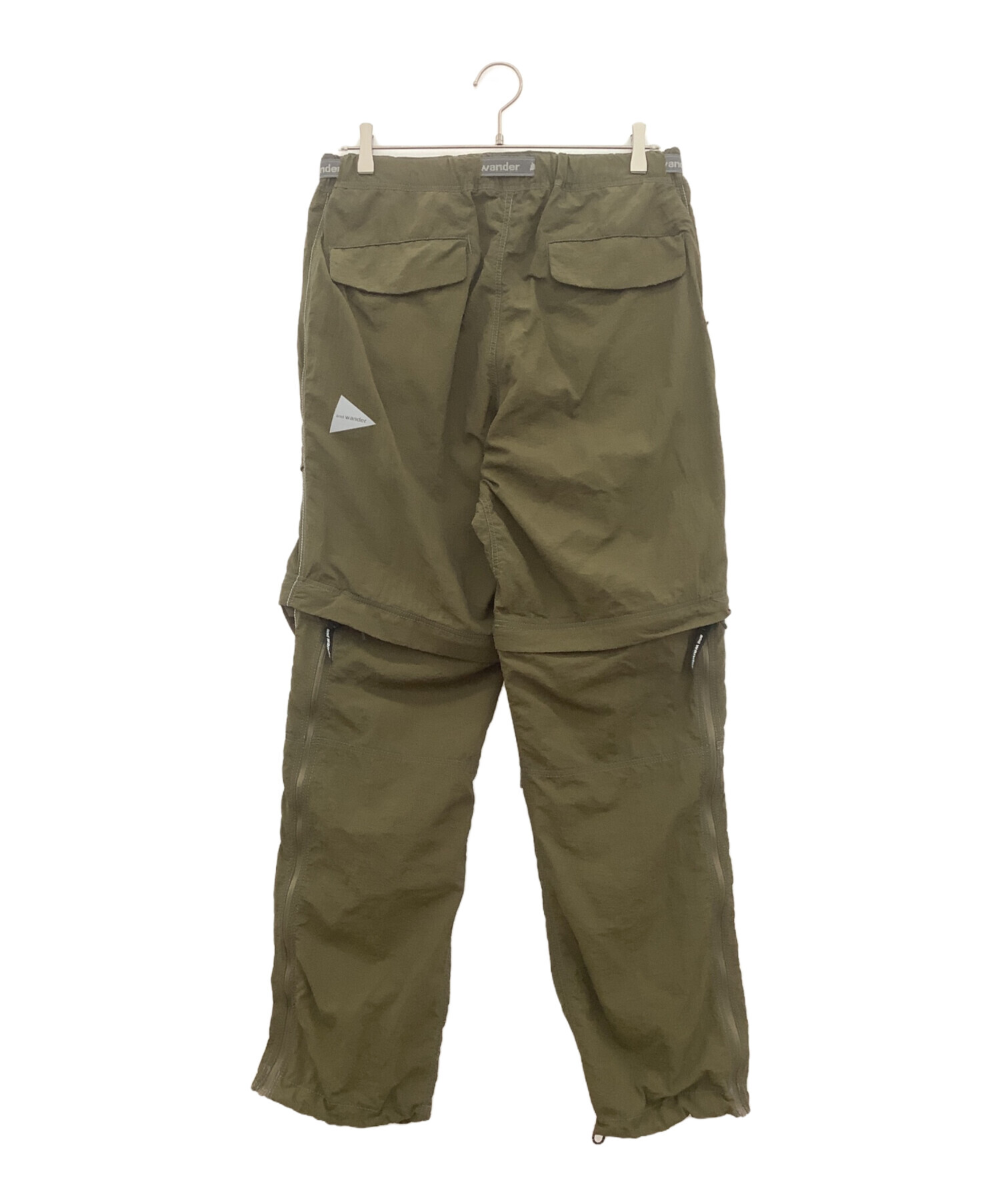 中古・古着通販】and wander (アンドワンダー) Ny taffeta hiker 2way 