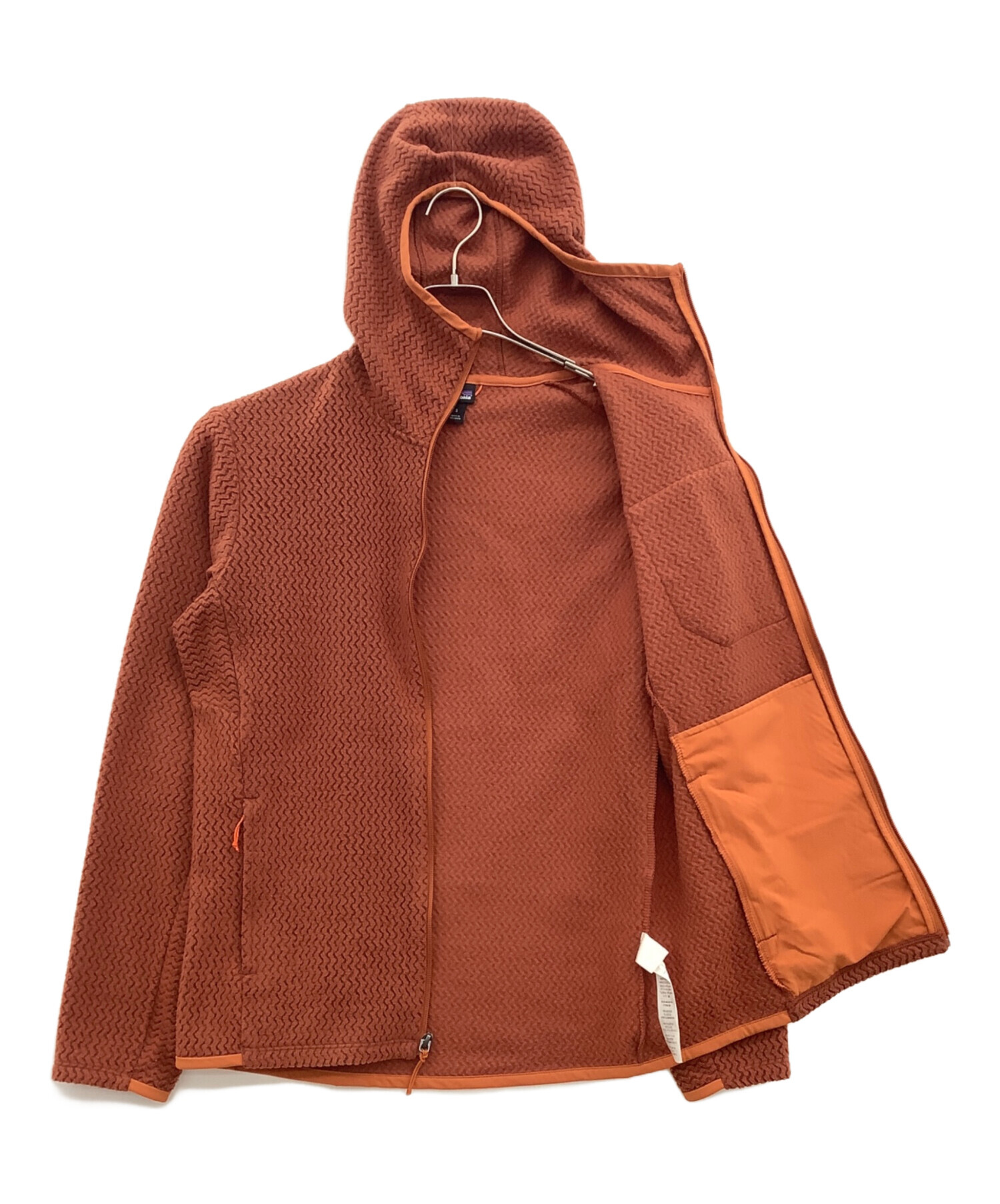 【タマフ】 パタゴニア　Ｒ1 フルジップS  オレンジ　美品 中古・古着通販】Patagonia (パタゴニア) R1エア・フルジップ