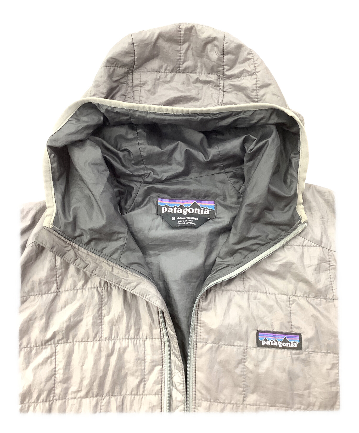 中古・古着通販】Patagonia (パタゴニア) ナノパフフーディー グレー