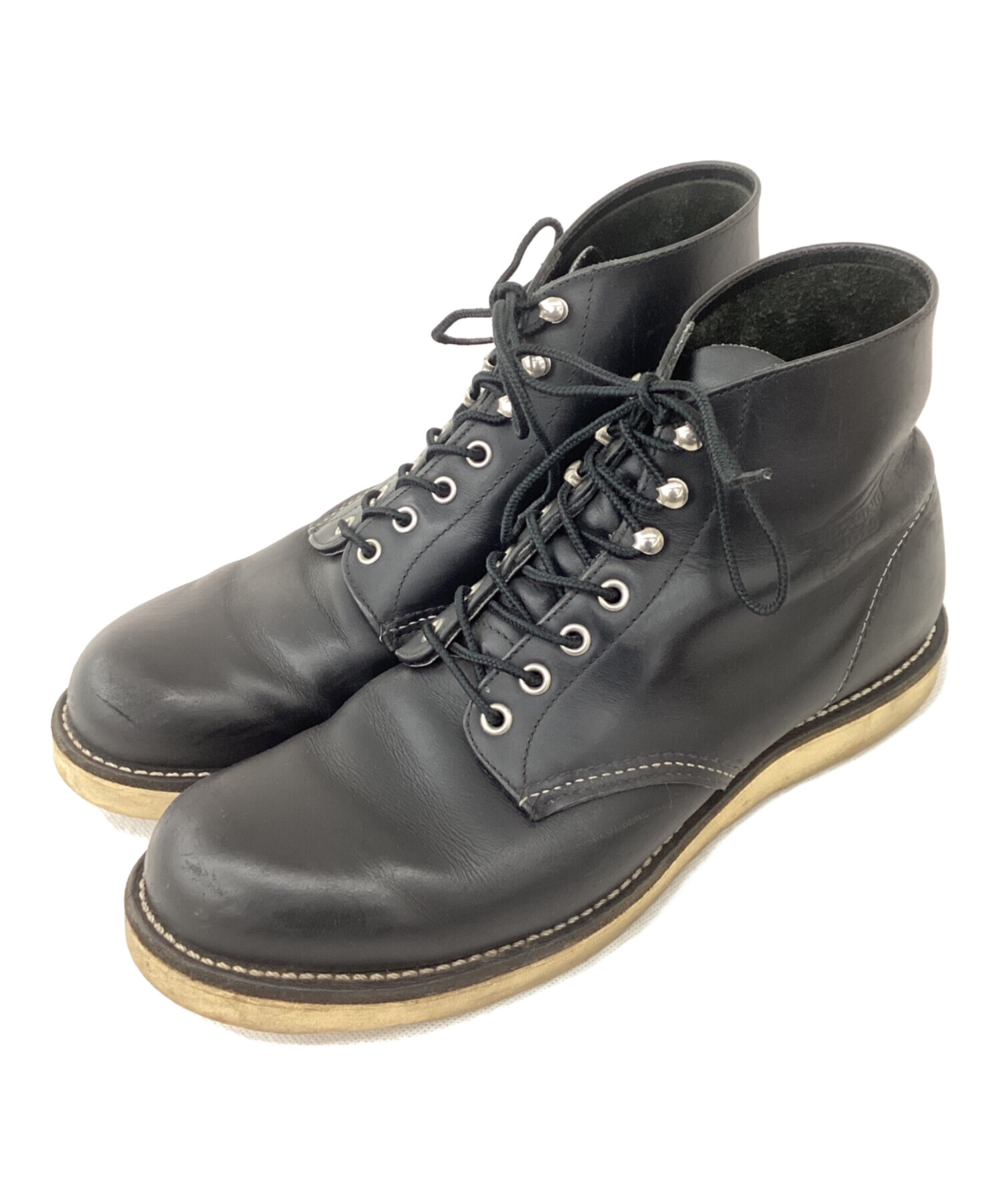 中古・古着通販】RED WING (レッドウィング) ブーツ ブラック サイズ