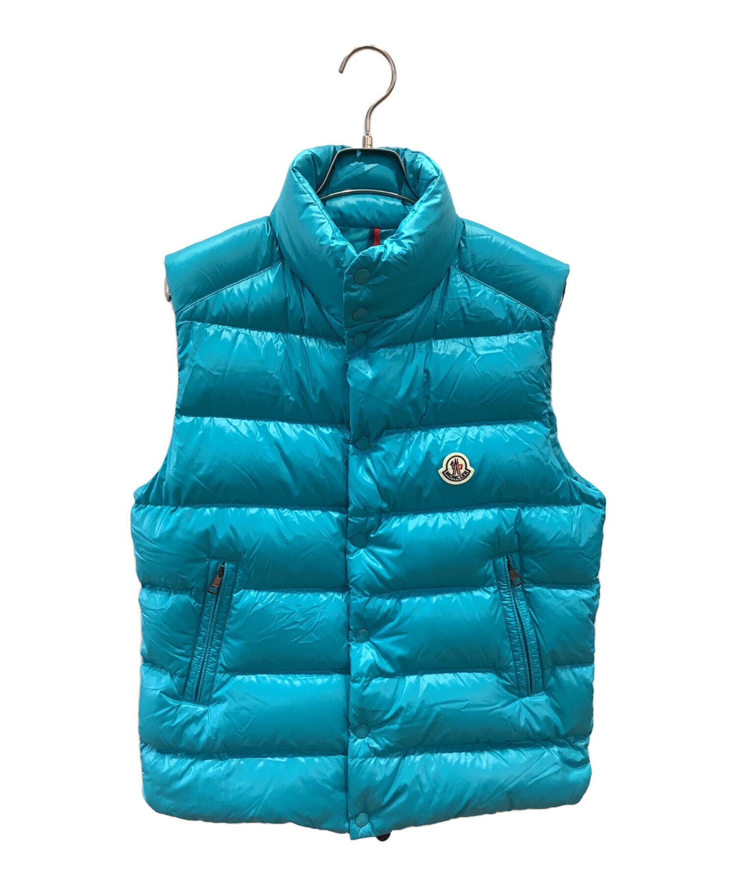 値下げ！【美品】 MONCLER モンクレール TIBジレ サイズ1 メンズ 中古・古着通販】MONCLER (モンクレール) TIBB GILET ウォーター