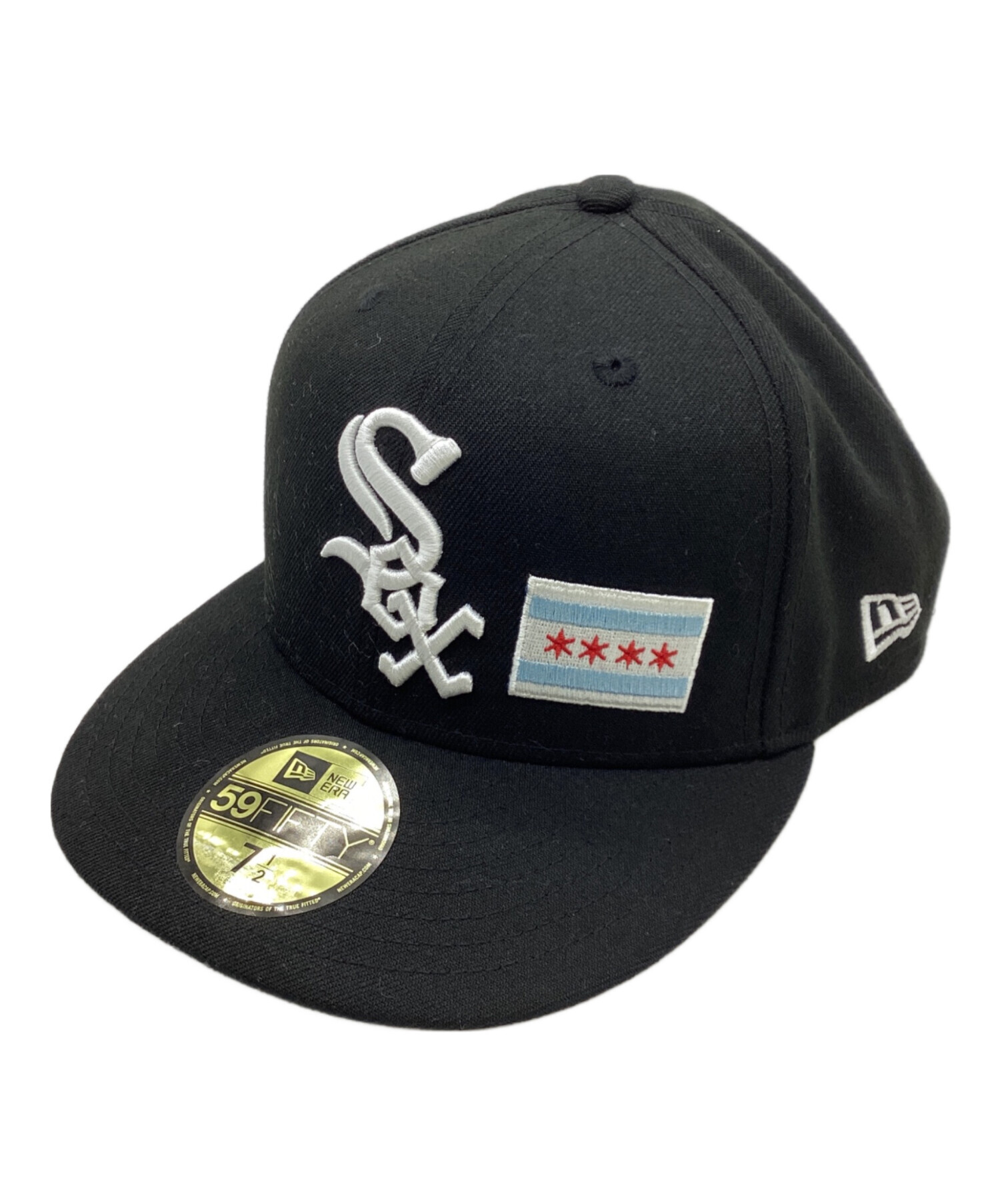 中古・古着通販】New Era (ニューエラ) キャップ ブラック サイズ:7 1