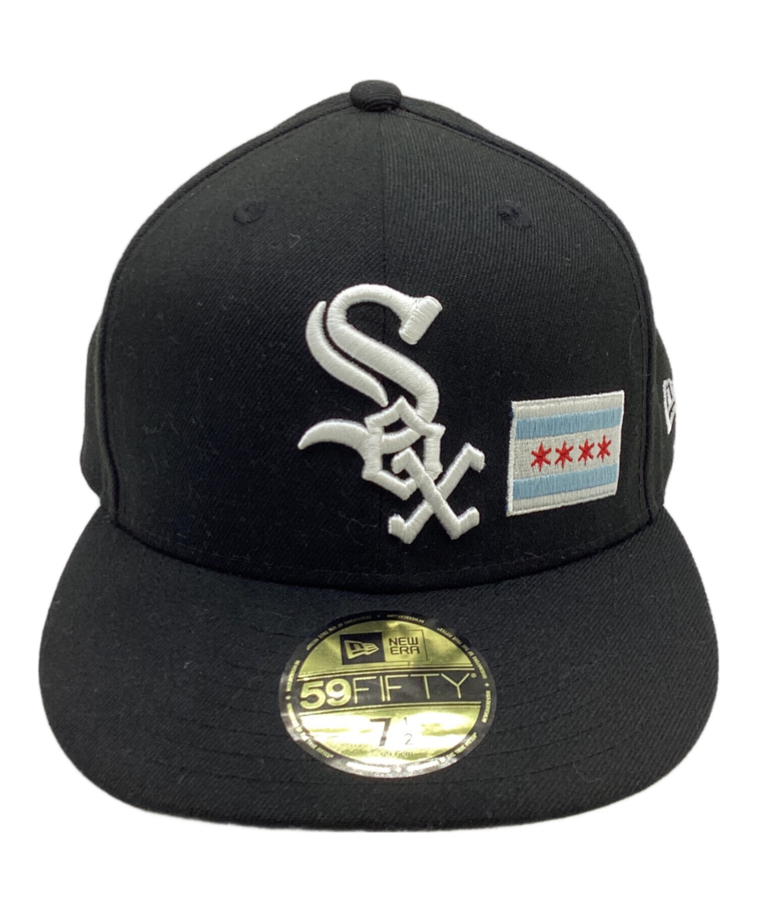 中古・古着通販】New Era (ニューエラ) キャップ ブラック サイズ:7 1
