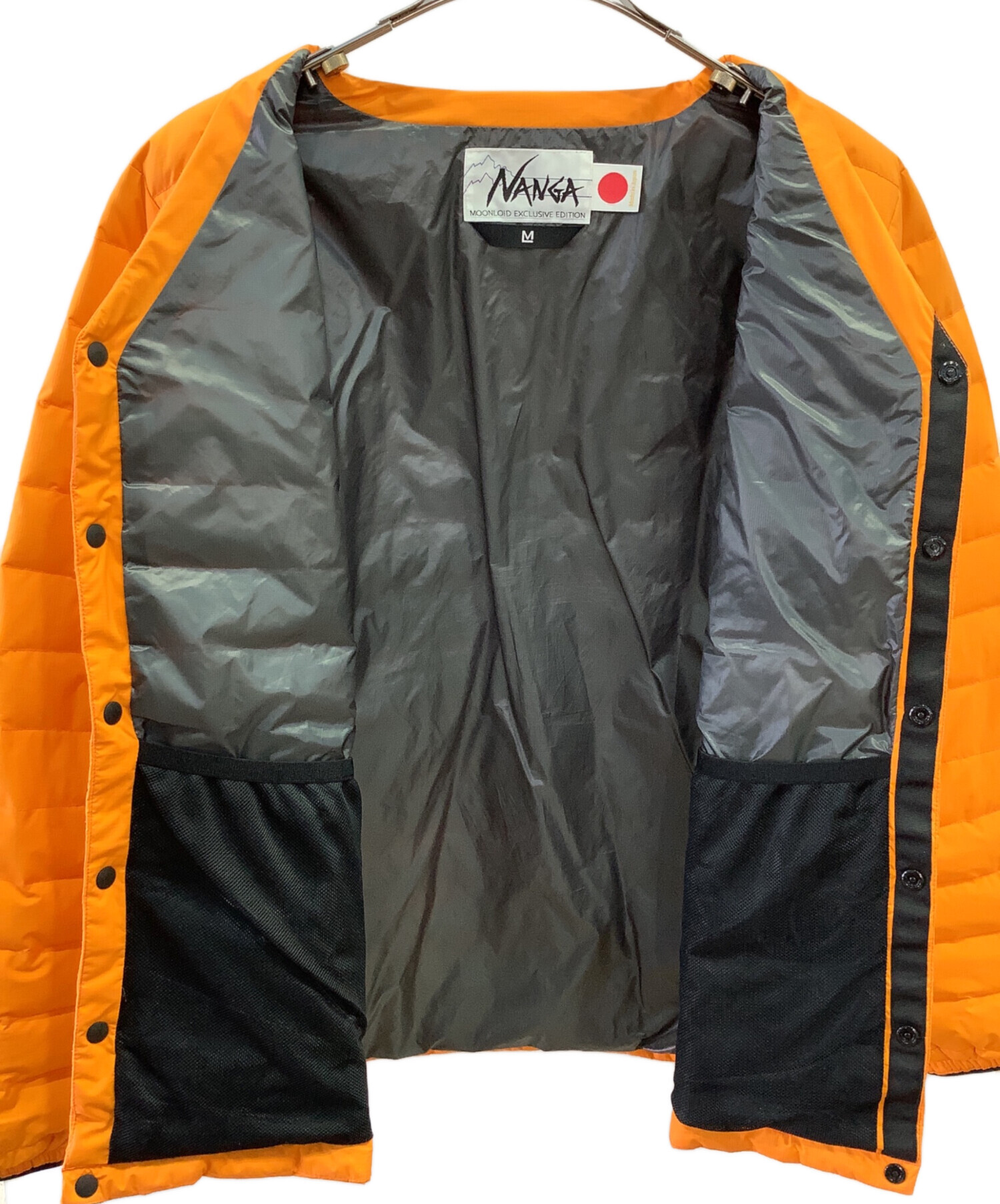 中古・古着通販】NANGA (ナンガ) ノーカーラーダウンジャケット 