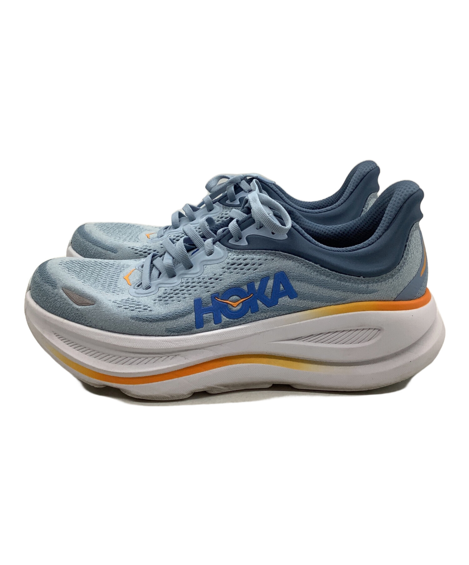 中古・古着通販】HOKA (ホカ) M BONDI 9 ブルー サイズ: 27cm 