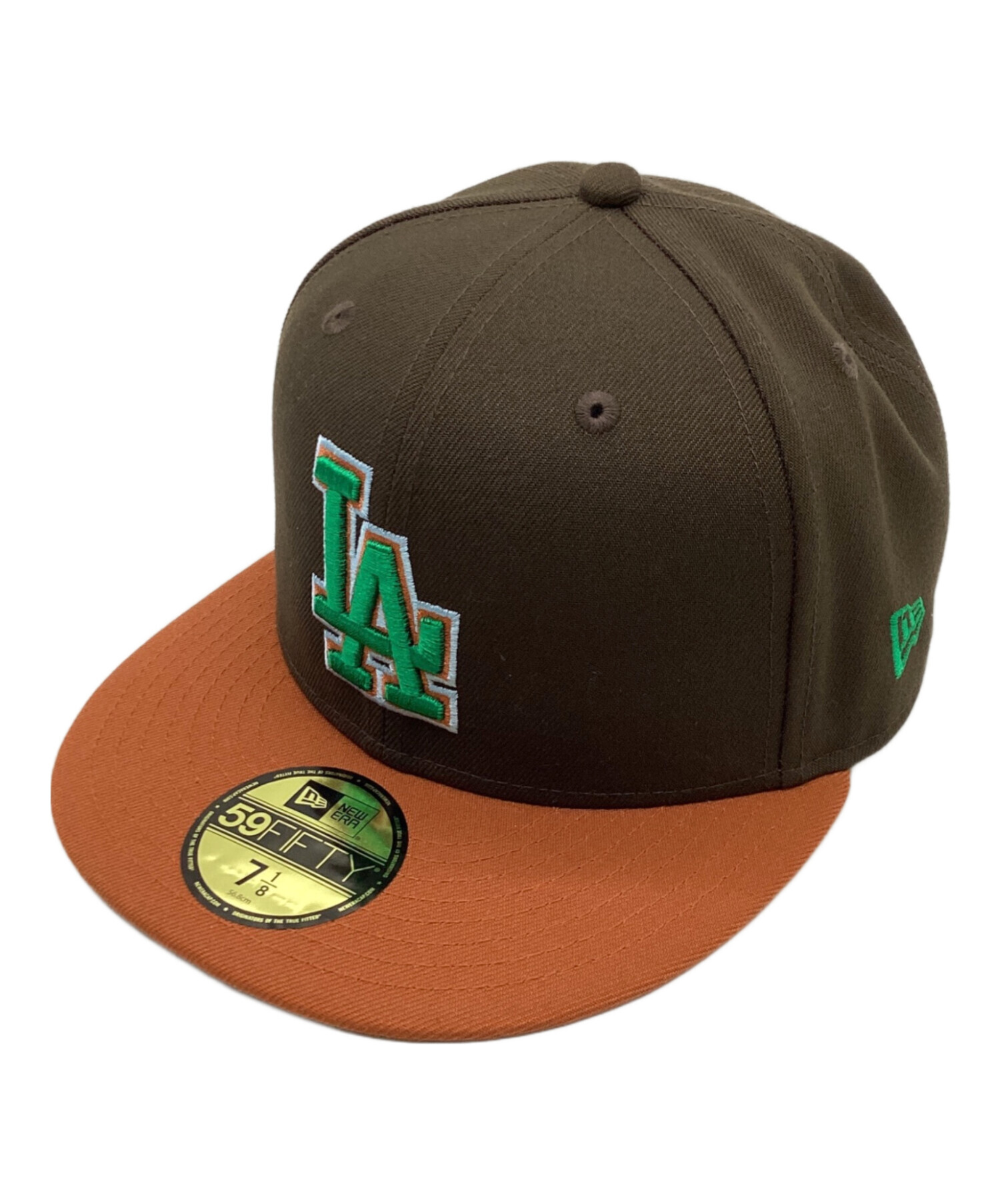 中古・古着通販】New Era (ニューエラ) キャップ ブラウン サイズ:7 8