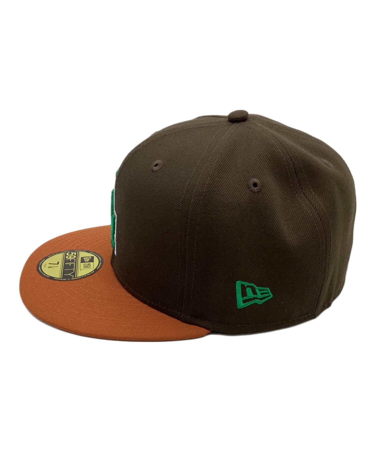 中古・古着通販】New Era (ニューエラ) キャップ ブラウン サイズ:7 8