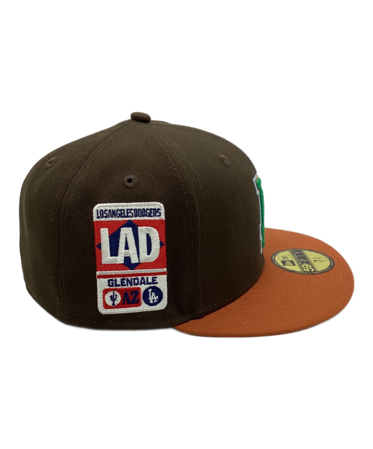 中古・古着通販】New Era (ニューエラ) キャップ ブラウン サイズ:7 8