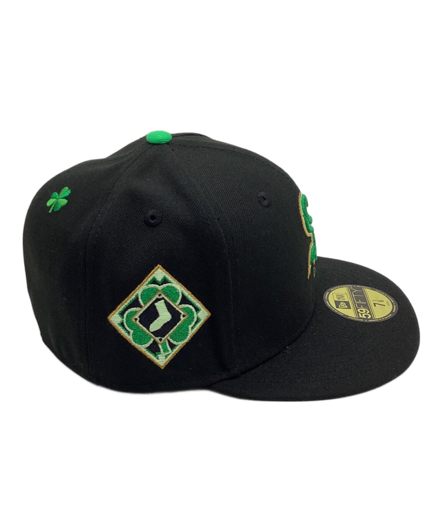 NEW ERA ニューエラ キャップ - 黒 【古着】【中古】 中古・古着通販】New Era (ニューエラ) キャップ ブラック サイズ:7 1