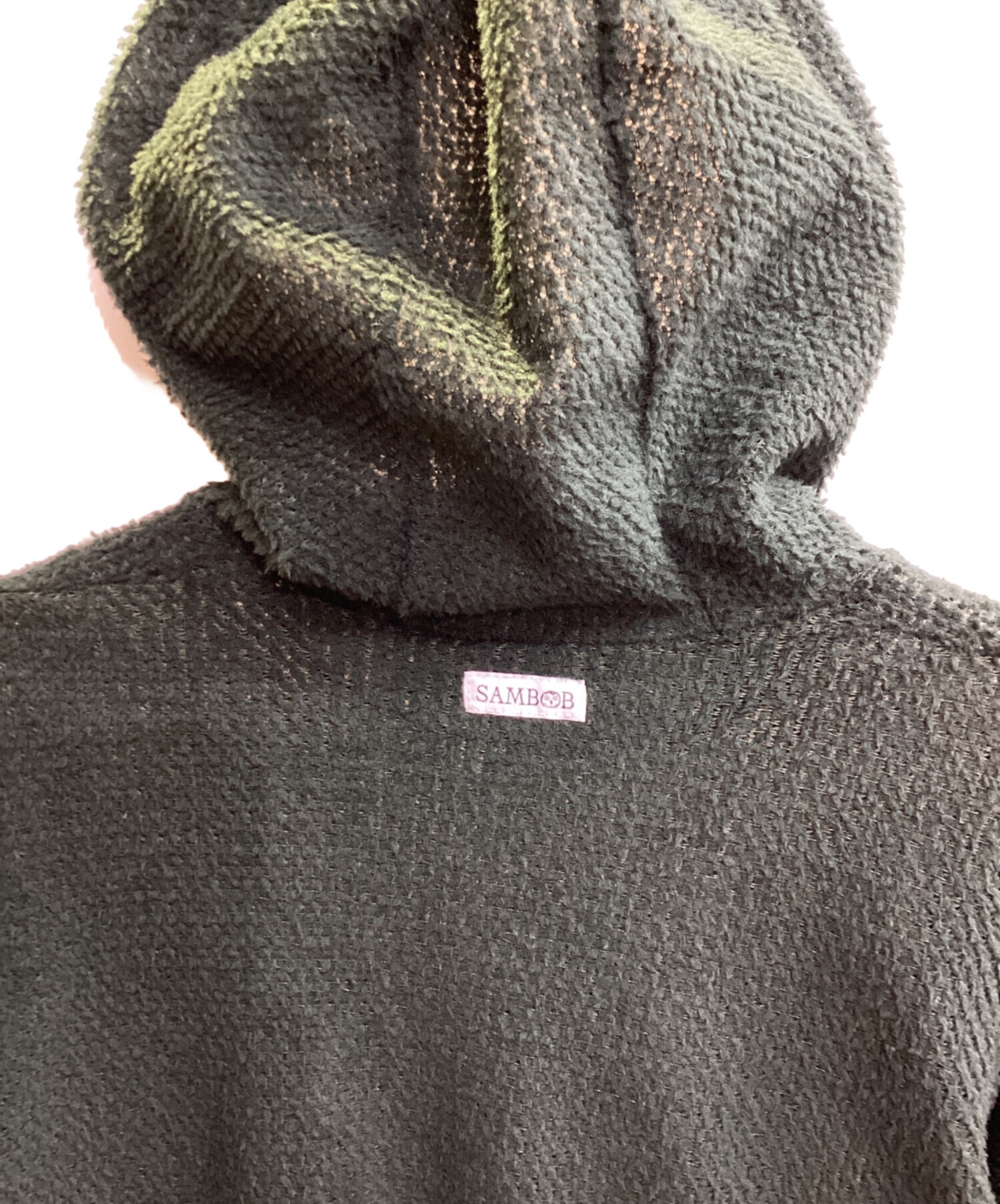 中古・古着通販】SAMBOB (サムボブ) Alpha 90 Solid Hoodie グリーン 