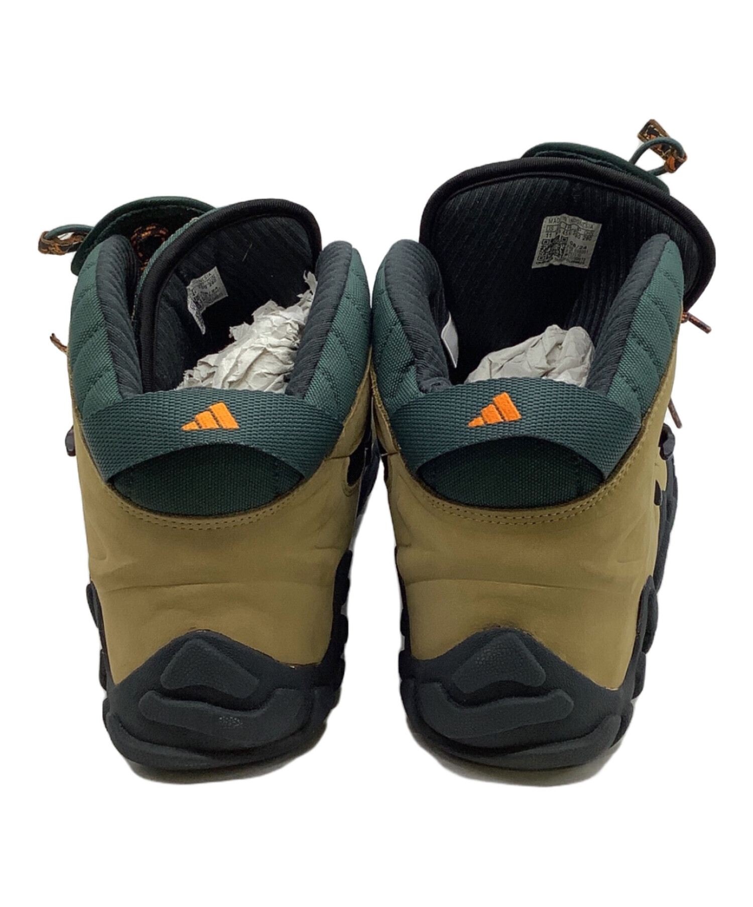 中古・古着通販】adidas (アディダス) ハイカットスニーカー ベージュ 
