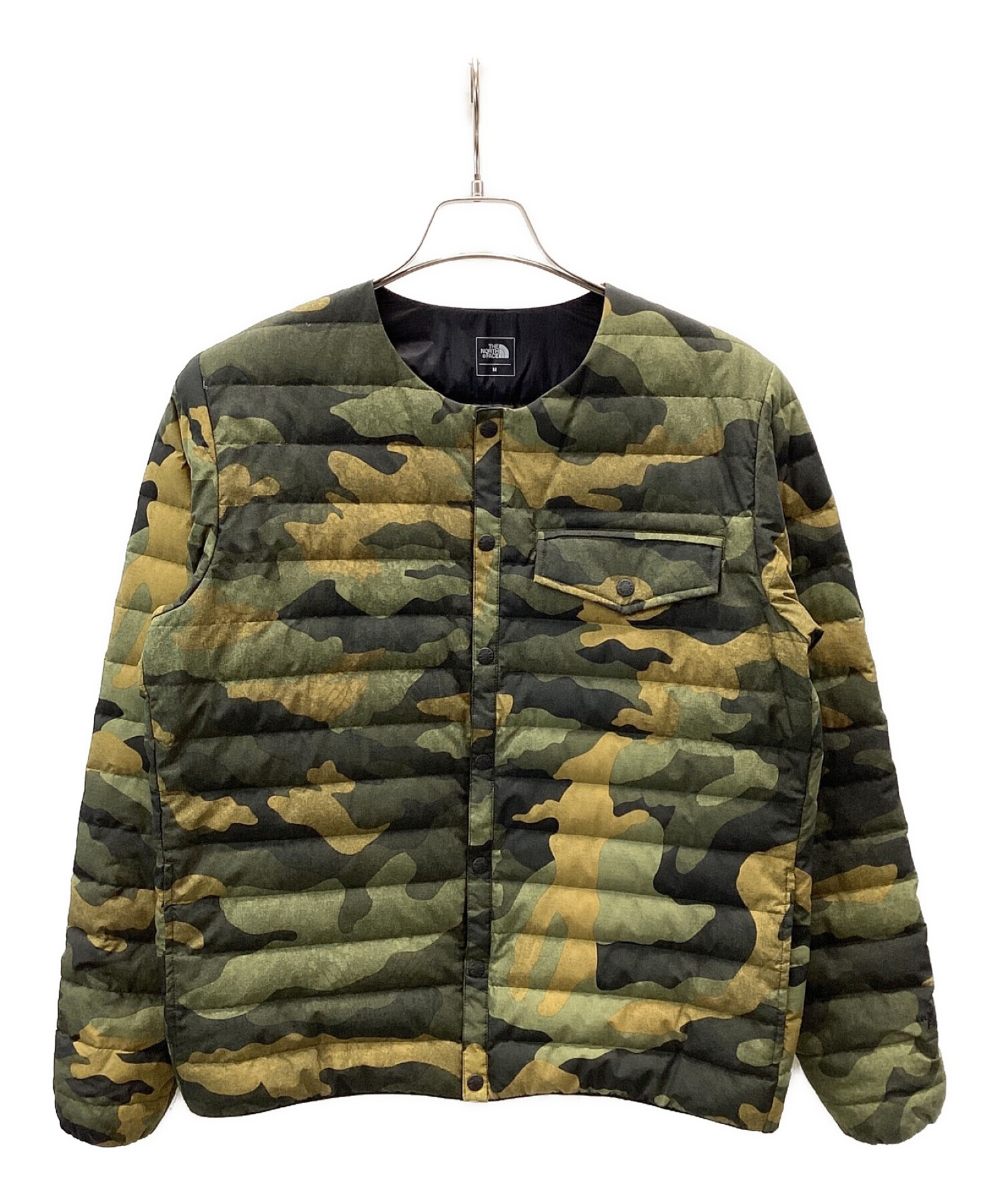 THE NORTH FACE オリーブ カーディガン サイズM 中古・古着通販】THE NORTH FACE (ザ ノース フェイス) ノベルティー