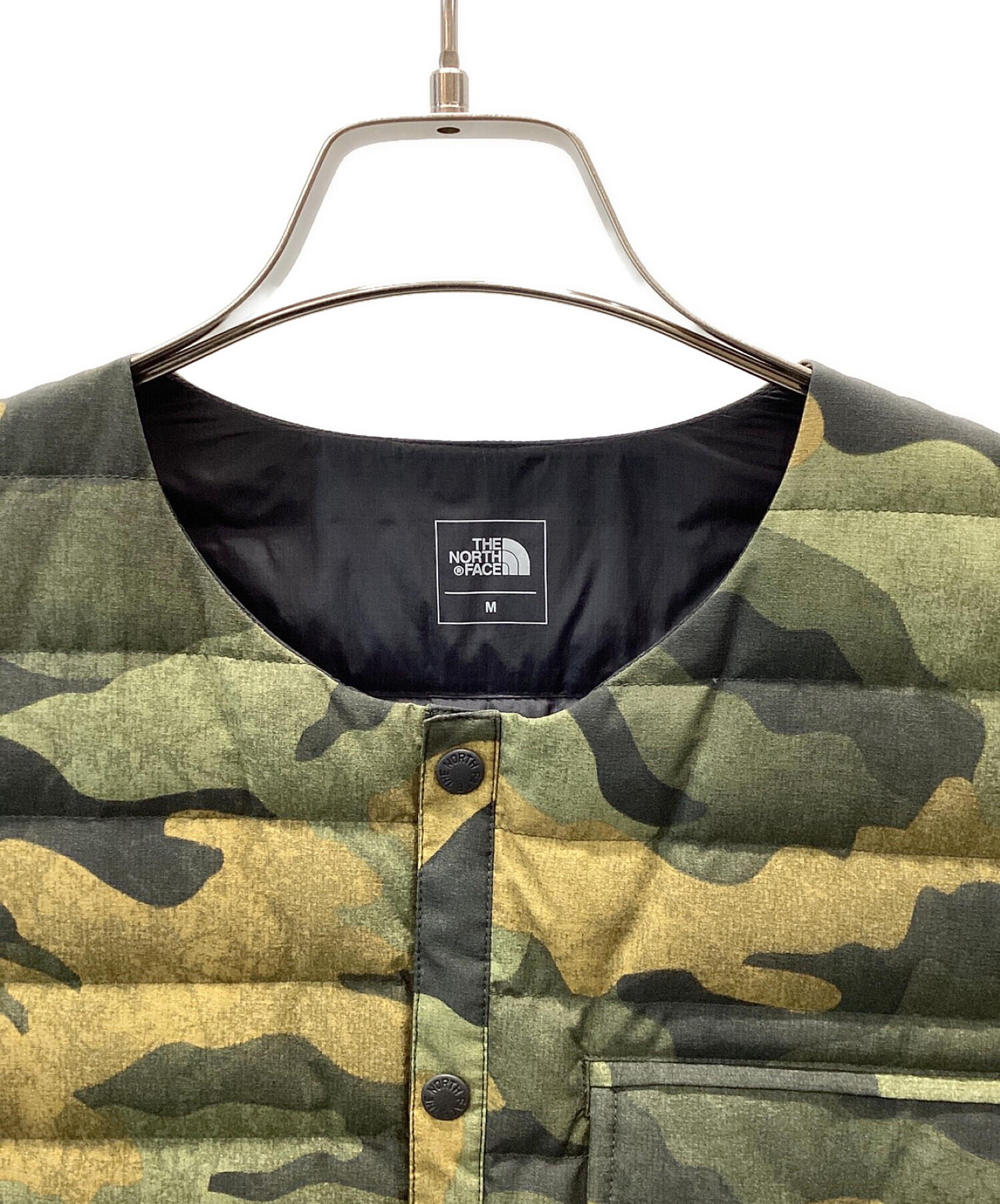 THE NORTH FACE オリーブ カーディガン M 中古・古着通販】THE NORTH FACE (ザ ノース フェイス) ノベルティー