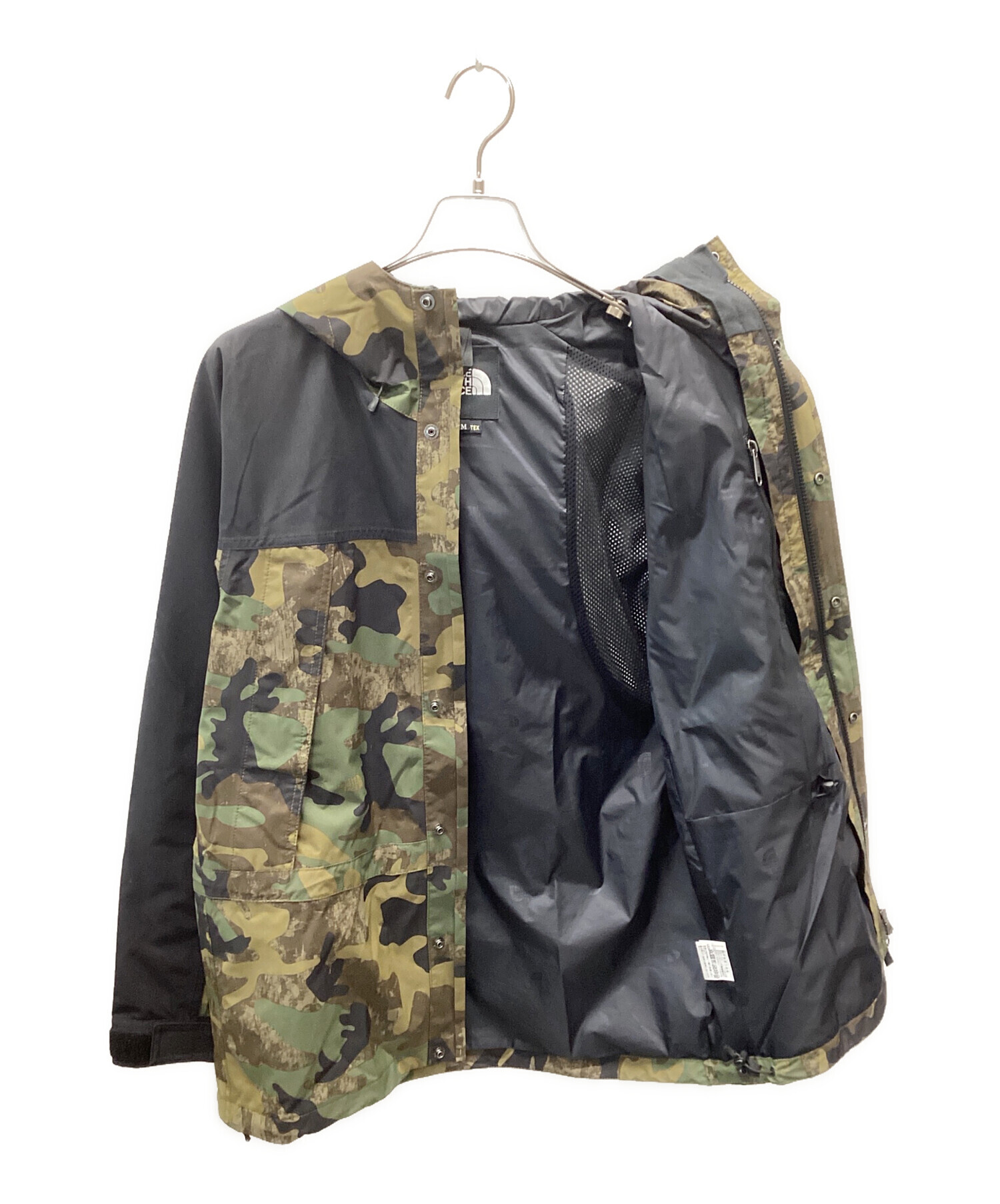 ザ・ノースフェイス★ノベルティマウンテン ライト(オリーブカモTF)★美品 ザ・ノースフェイス☆ノベルティマウンテン ライト(オリーブカモ