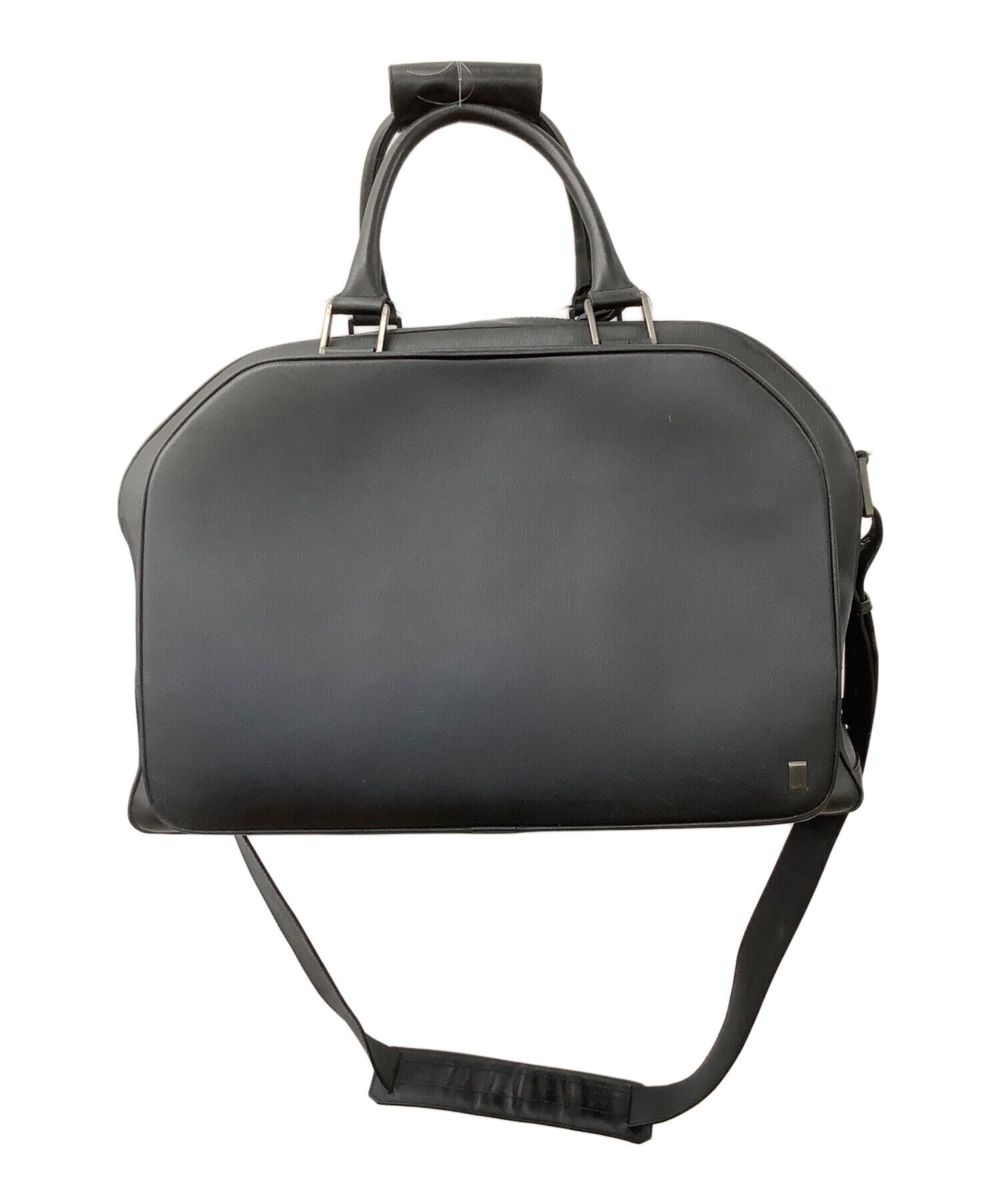 中古・古着通販】dunhill (ダンヒル) ボストンバッグ ブラック