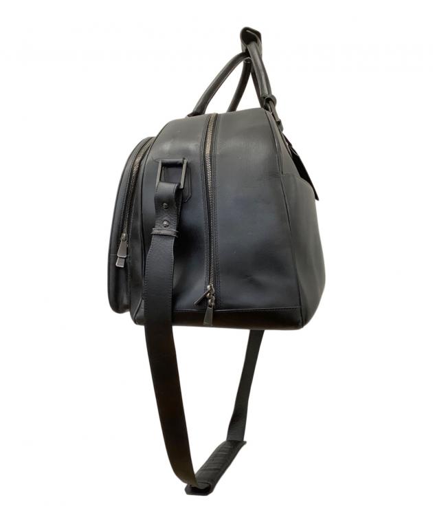 中古・古着通販】dunhill (ダンヒル) ボストンバッグ ブラック