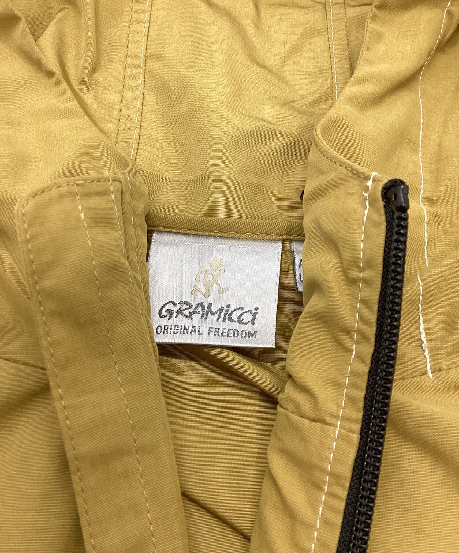 中古・古着通販】GRAMICCI (グラミチ) SONORA HOODED JACKET イエロー 