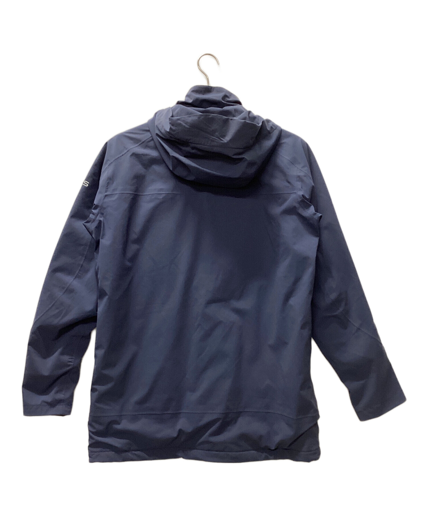 中古・古着通販】OROS (オロス) フーデットジャケット ネイビー サイズ 